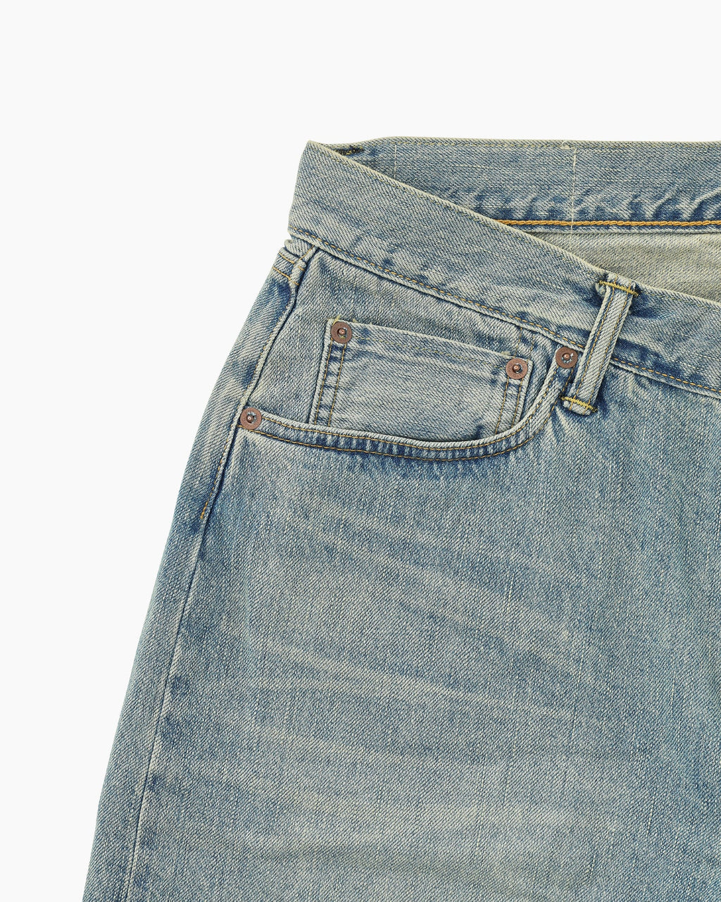 Khakis - Ridge Denim Short (Light Blue) product image 3 | TRAB K-Fashion Australia