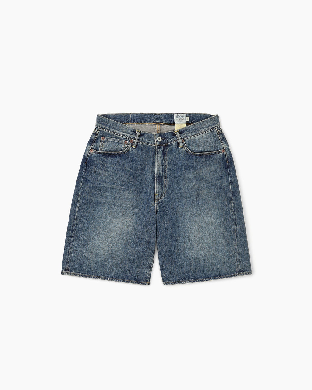 Khakis - Ridge Denim Short (Mid Blue) product image 1 | TRAB K-Fashion Australia