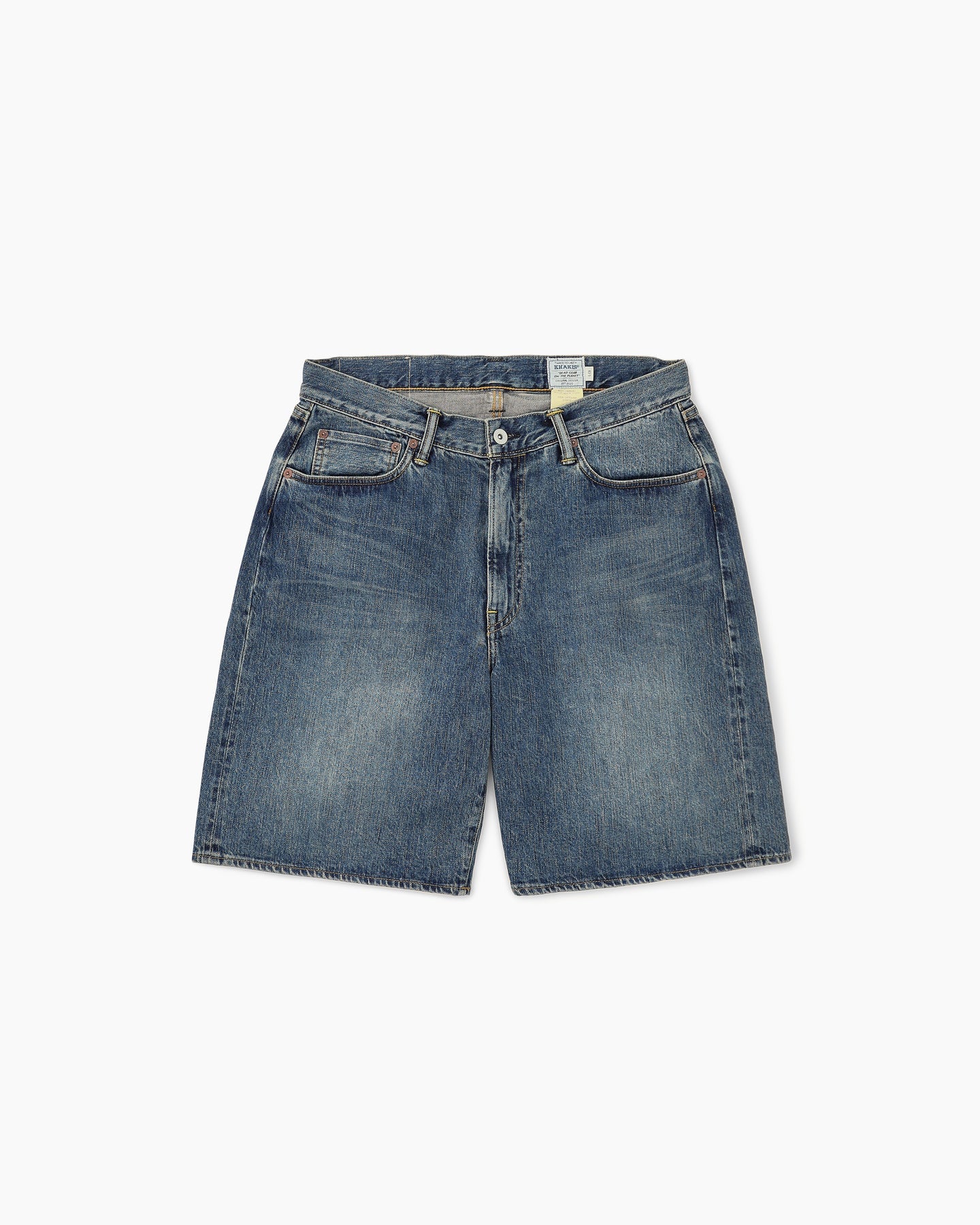 Khakis - Ridge Denim Short (Mid Blue) product image 1 | TRAB K-Fashion Australia