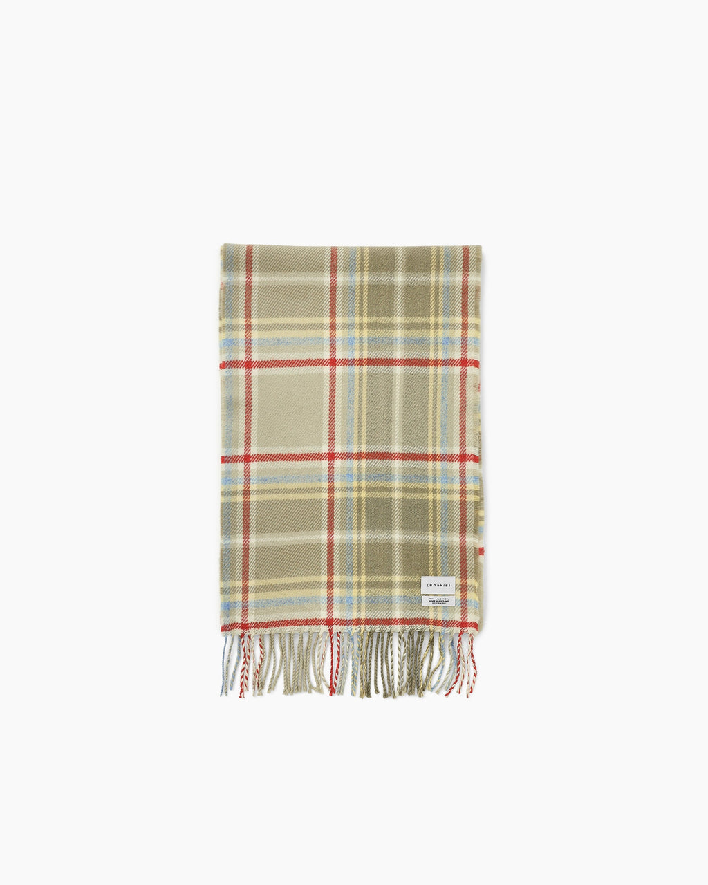 Khakis - Scotch Plaid Muffler (Pebble) product image 1 | TRAB K-Fashion Australia