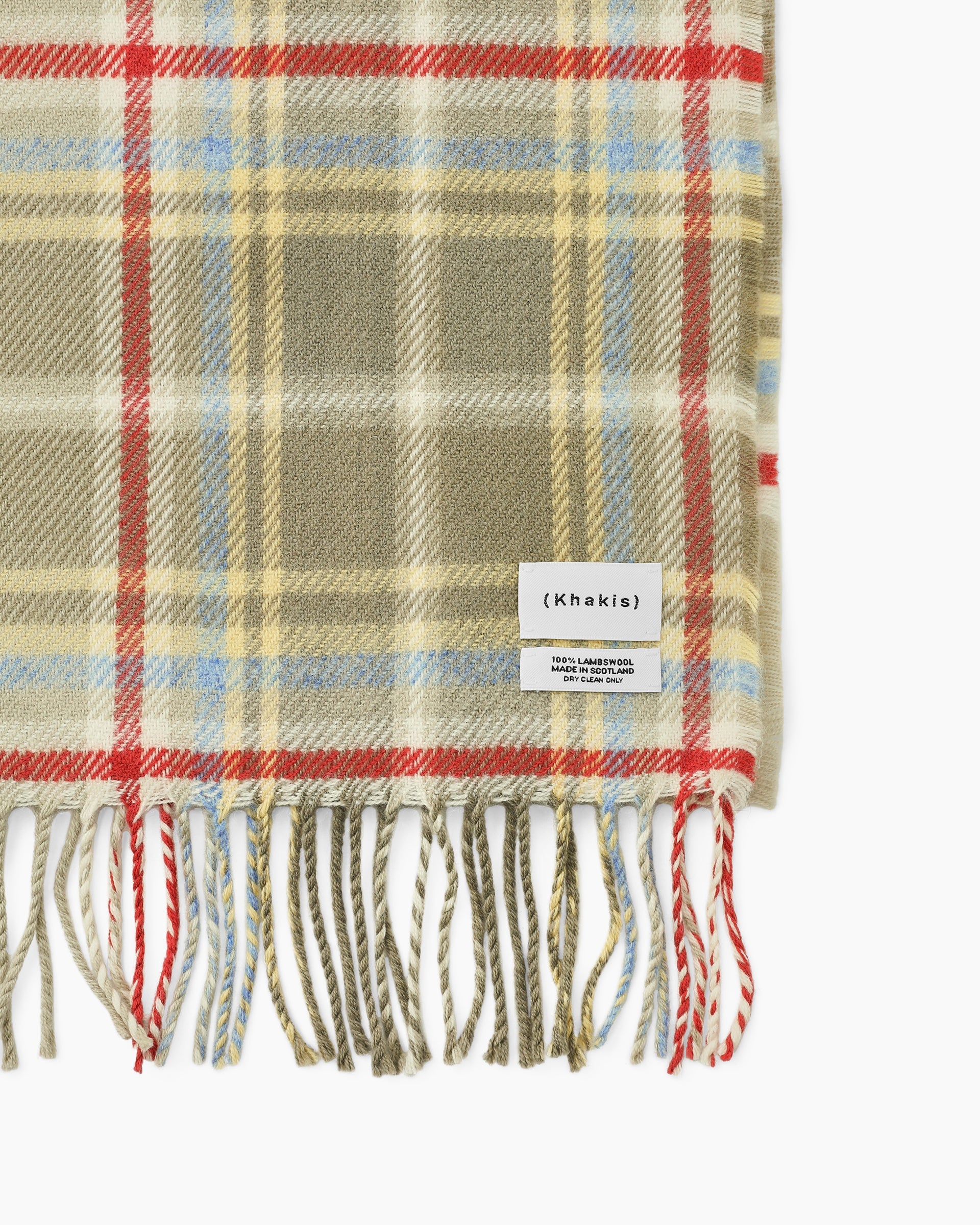 Khakis - Scotch Plaid Muffler (Pebble) product image 2 | TRAB K-Fashion Australia