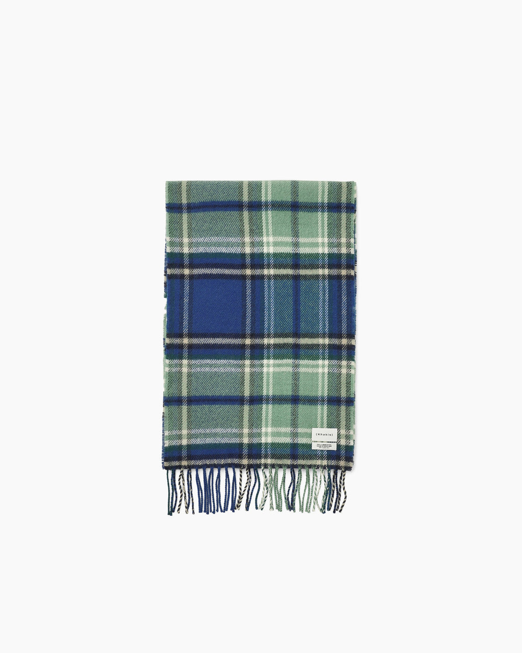 Khakis - Scotch Plaid Muffler (Royal Blue) product image 1 | TRAB K-Fashion Australia