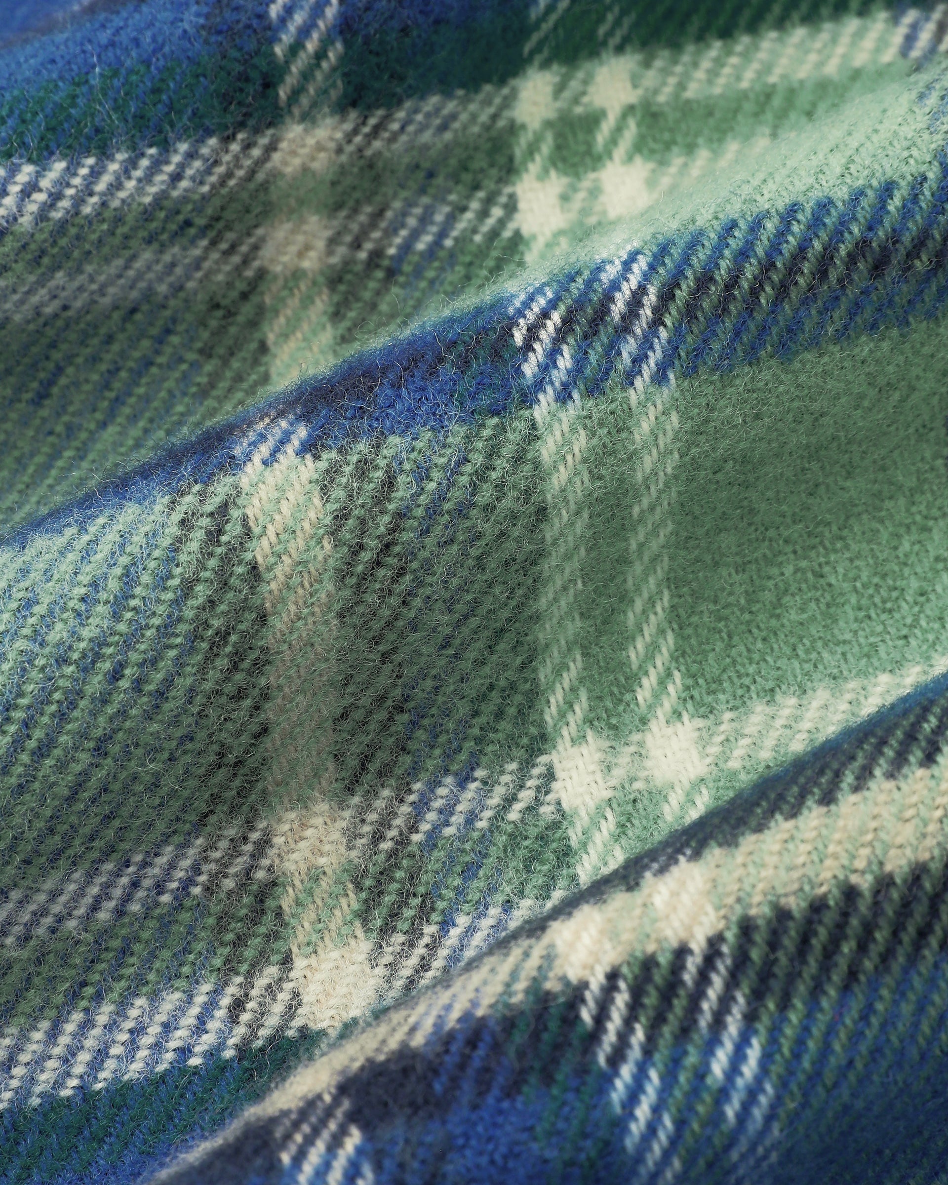 Khakis - Scotch Plaid Muffler (Royal Blue) product image 3 | TRAB K-Fashion Australia