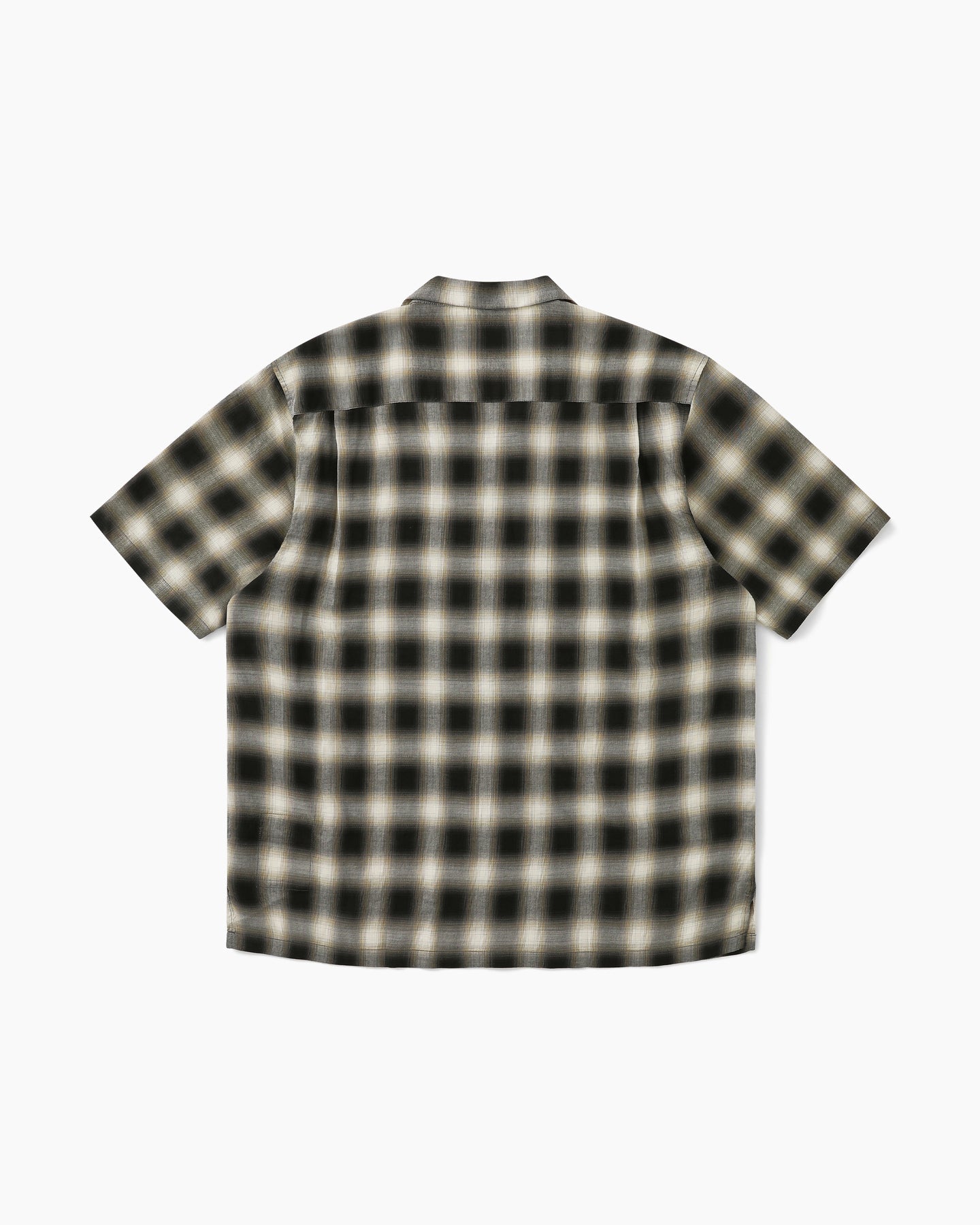Khakis - Shadow Plaid S/S Shirt (Bark) product image 4 | TRAB K-Fashion Australia