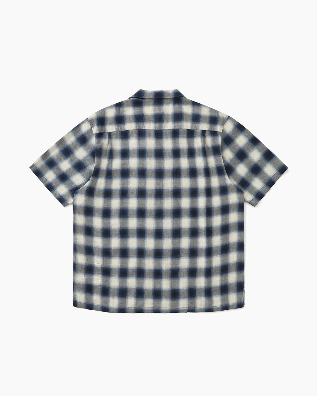 Khakis - Shadow Plaid S/S Shirt (Blue) product image 4 | TRAB K-Fashion Australia