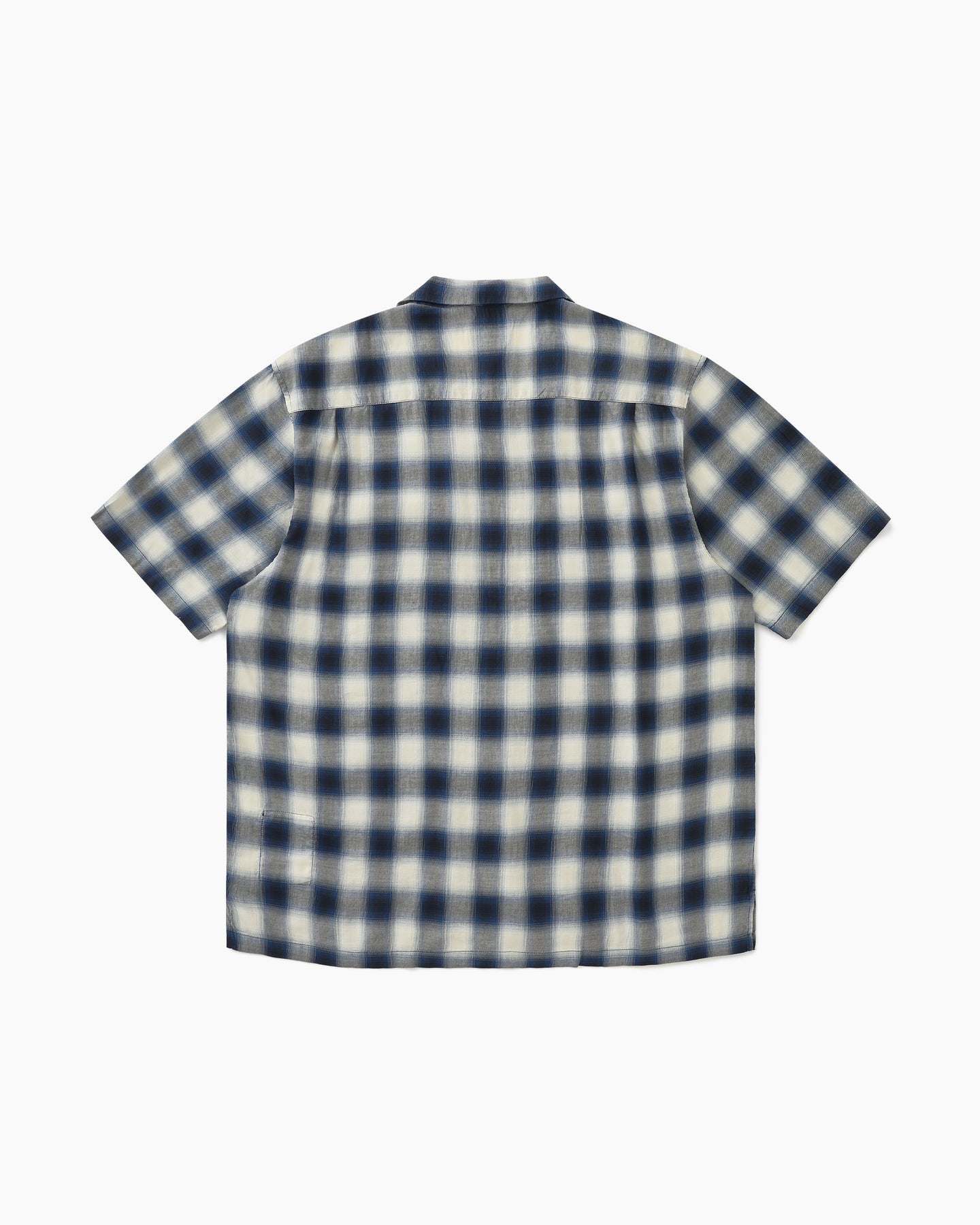 Khakis - Shadow Plaid S/S Shirt (Blue) product image 4 | TRAB K-Fashion Australia
