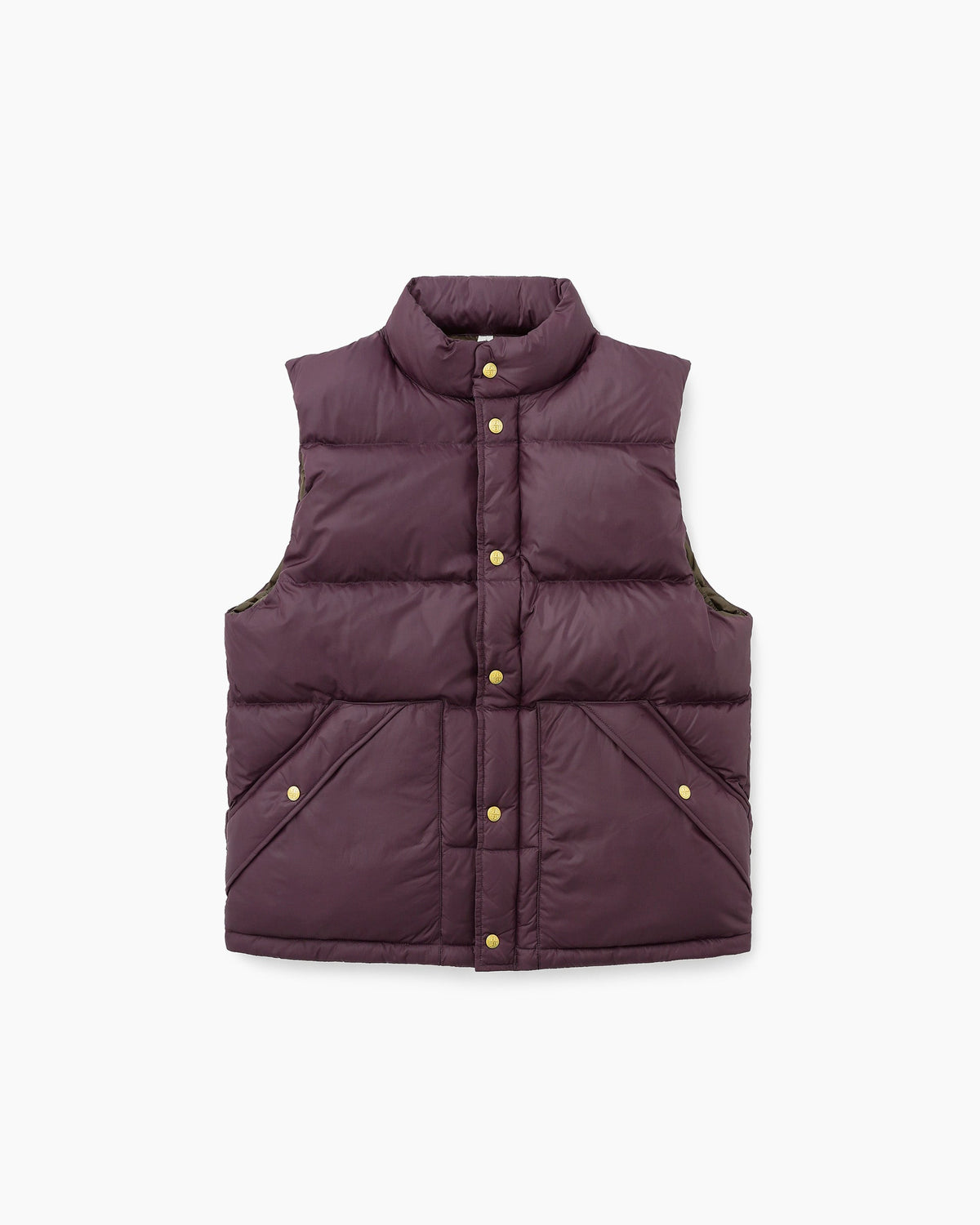 Khakis - Snowfield Down Vest (Burgundy) product image 1 | TRAB K-Fashion Australia