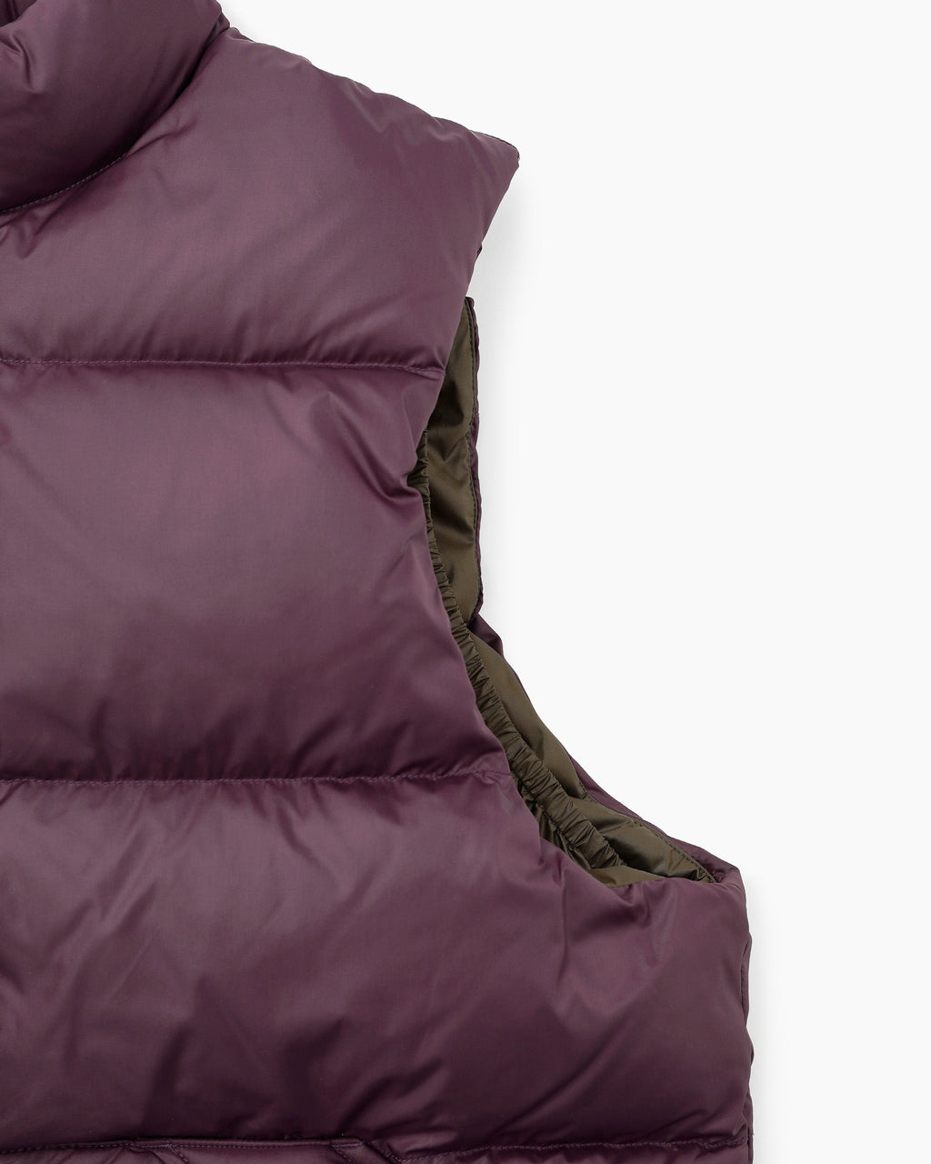 Khakis - Snowfield Down Vest (Burgundy) product image 3 | TRAB K-Fashion Australia