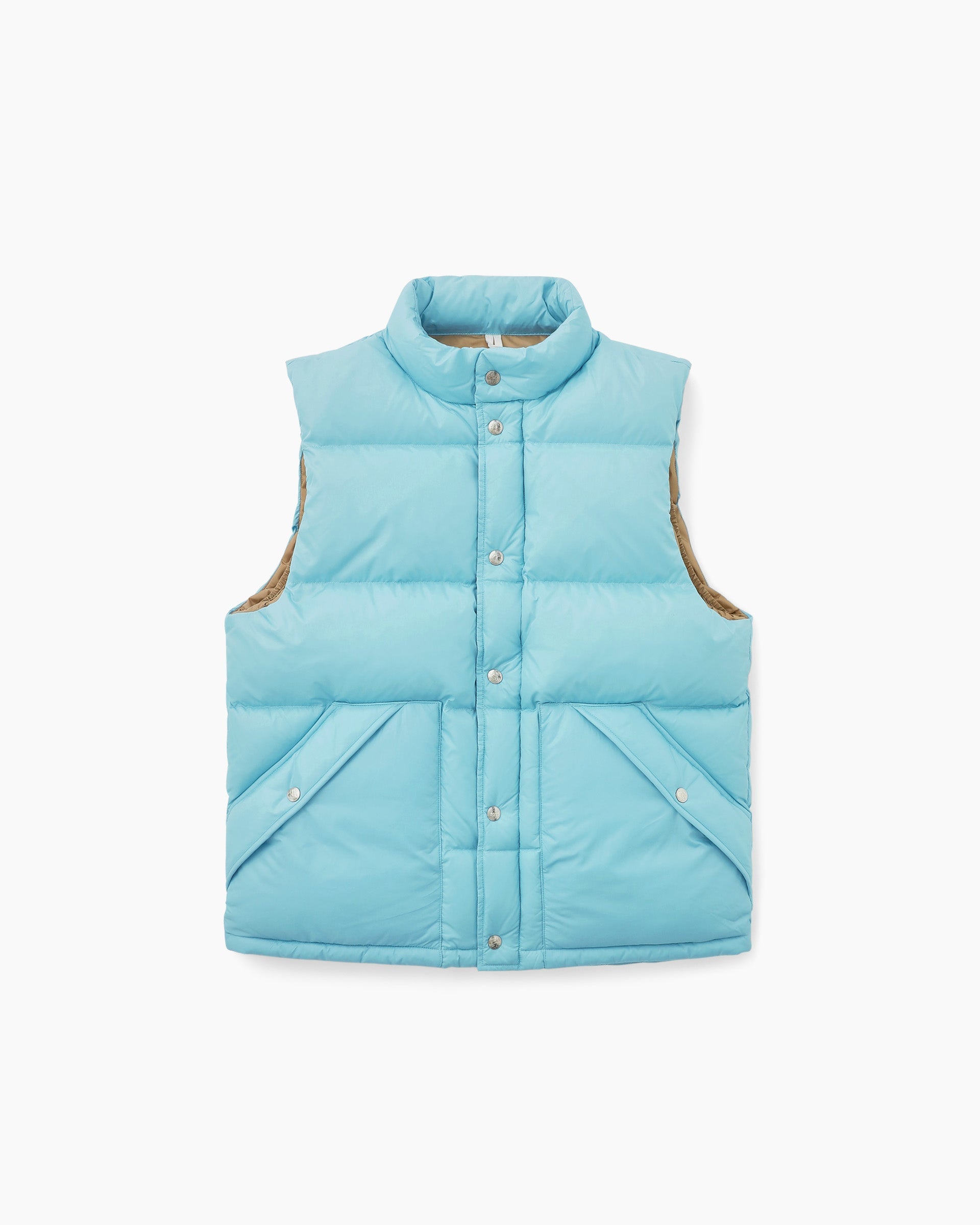 Khakis - Snowfield Down Vest (Sky) product image 1 | TRAB K-Fashion Australia