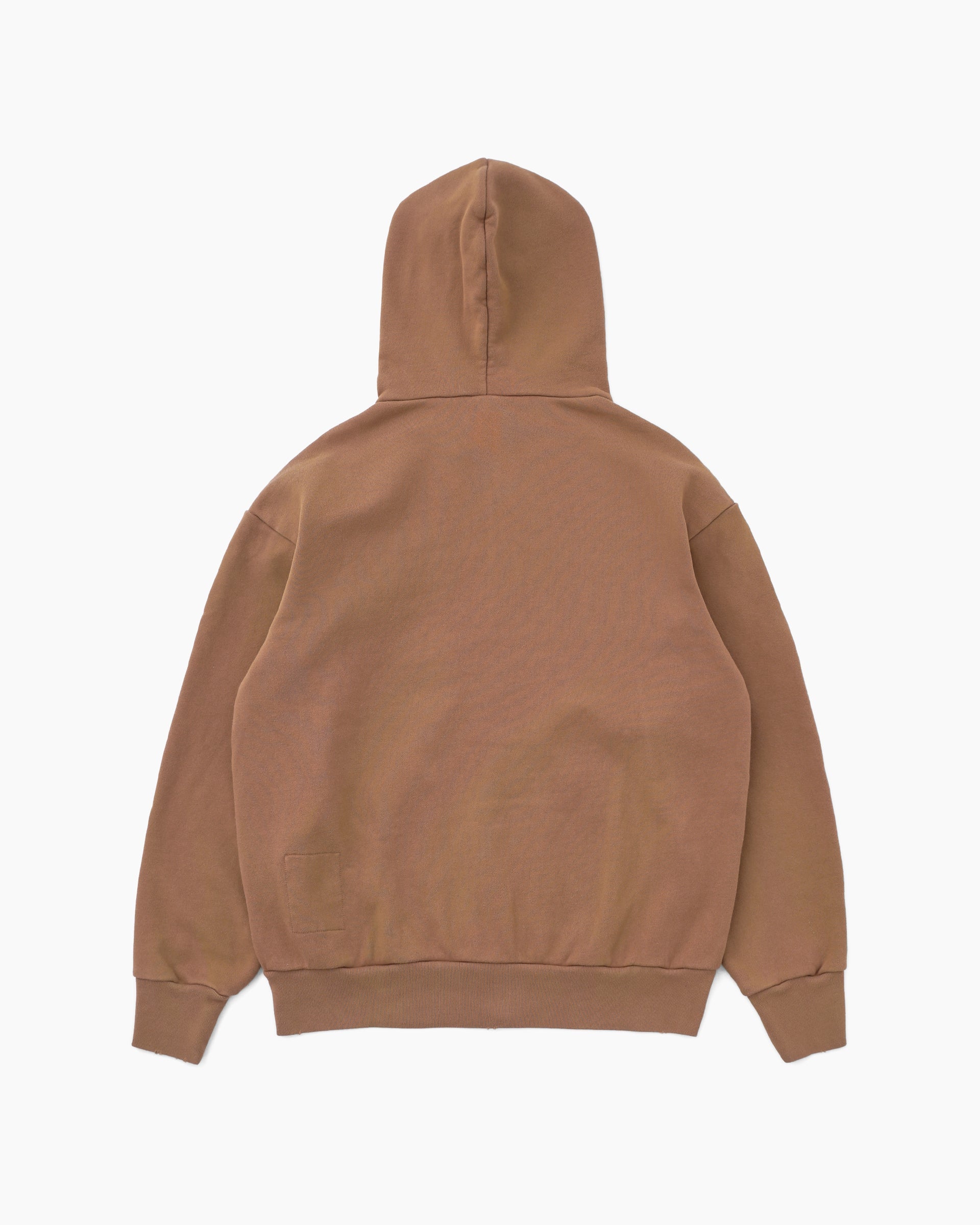 Khakis - Stained Full Zip Hoodie (Brick) product image 4 | TRAB K-Fashion Australia