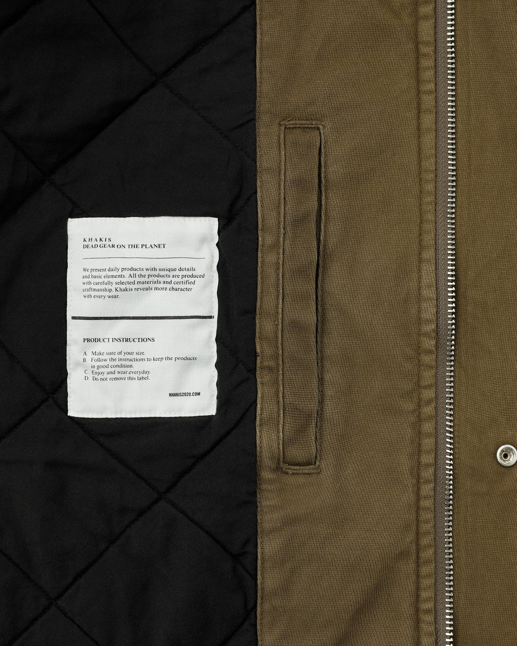 Khakis - Station Jacket (Brown) product image 5 | TRAB K-Fashion Australia