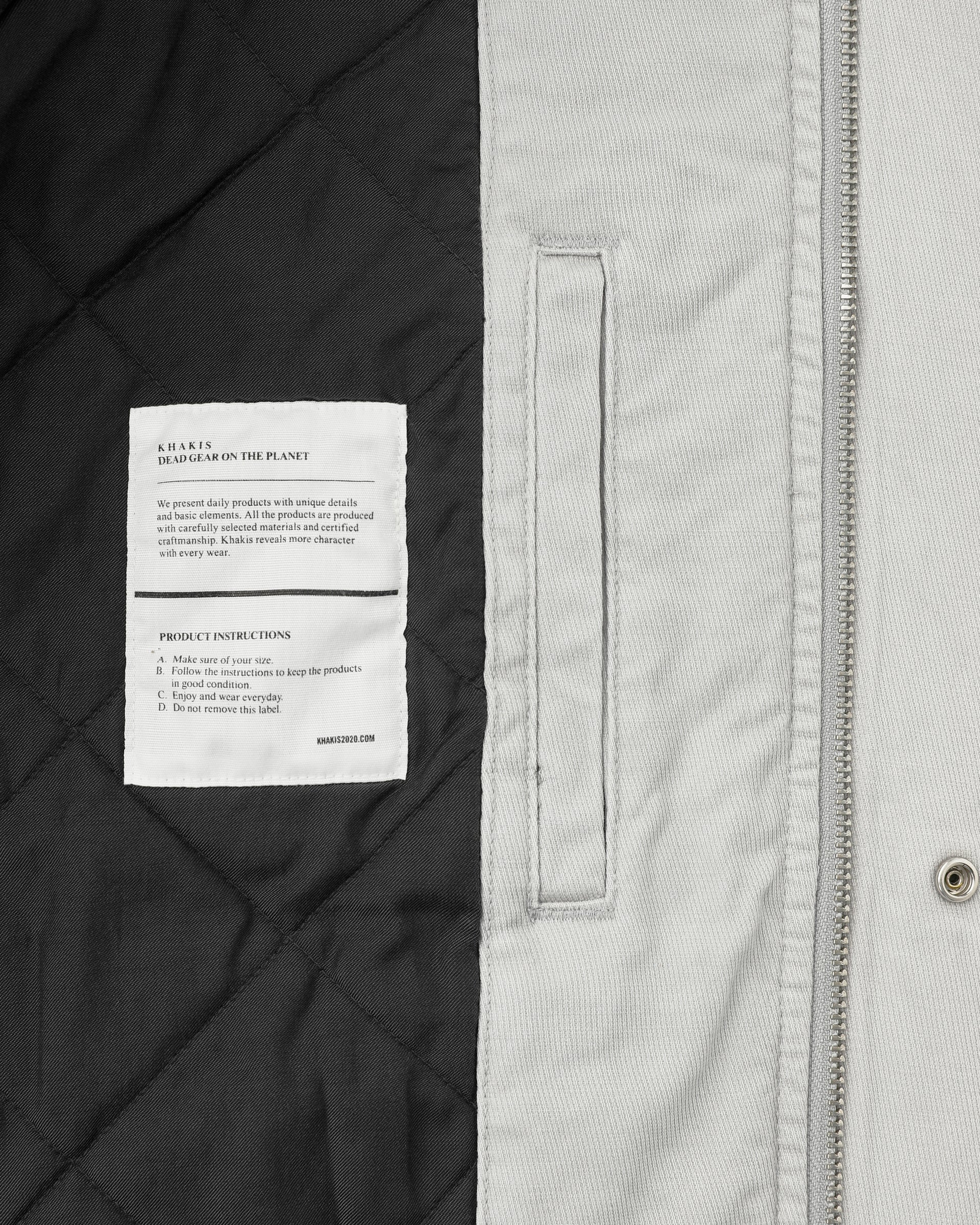 Khakis - Station Jacket (Grey) product image 5 | TRAB K-Fashion Australia