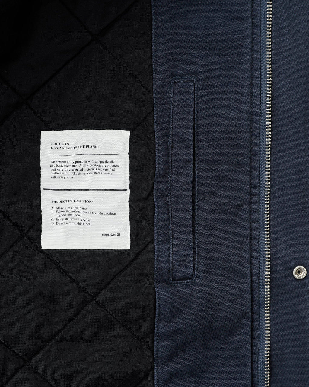 Khakis - Station Jacket (Navy) product image 5 | TRAB K-Fashion Australia