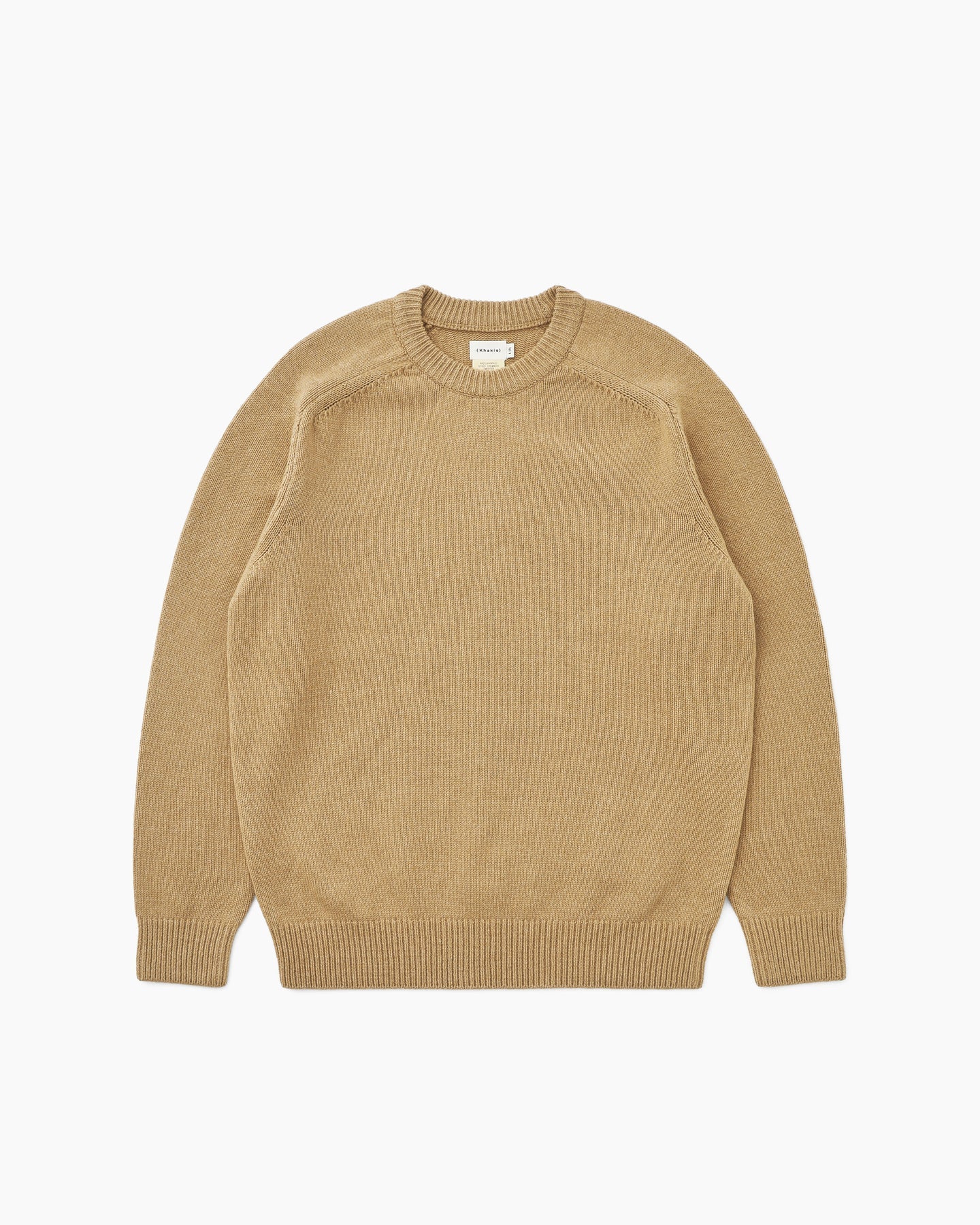 Khakis - Stock Crewneck Sweater (Camel) product image 1 | TRAB K-Fashion Australia