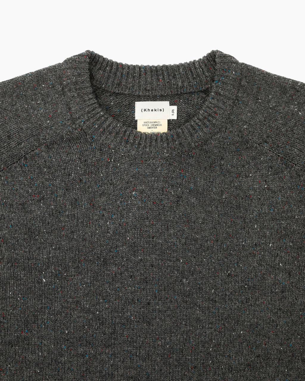 Khakis - Stock Crewneck Sweater (Charcoal) product image 2 | TRAB K-Fashion Australia