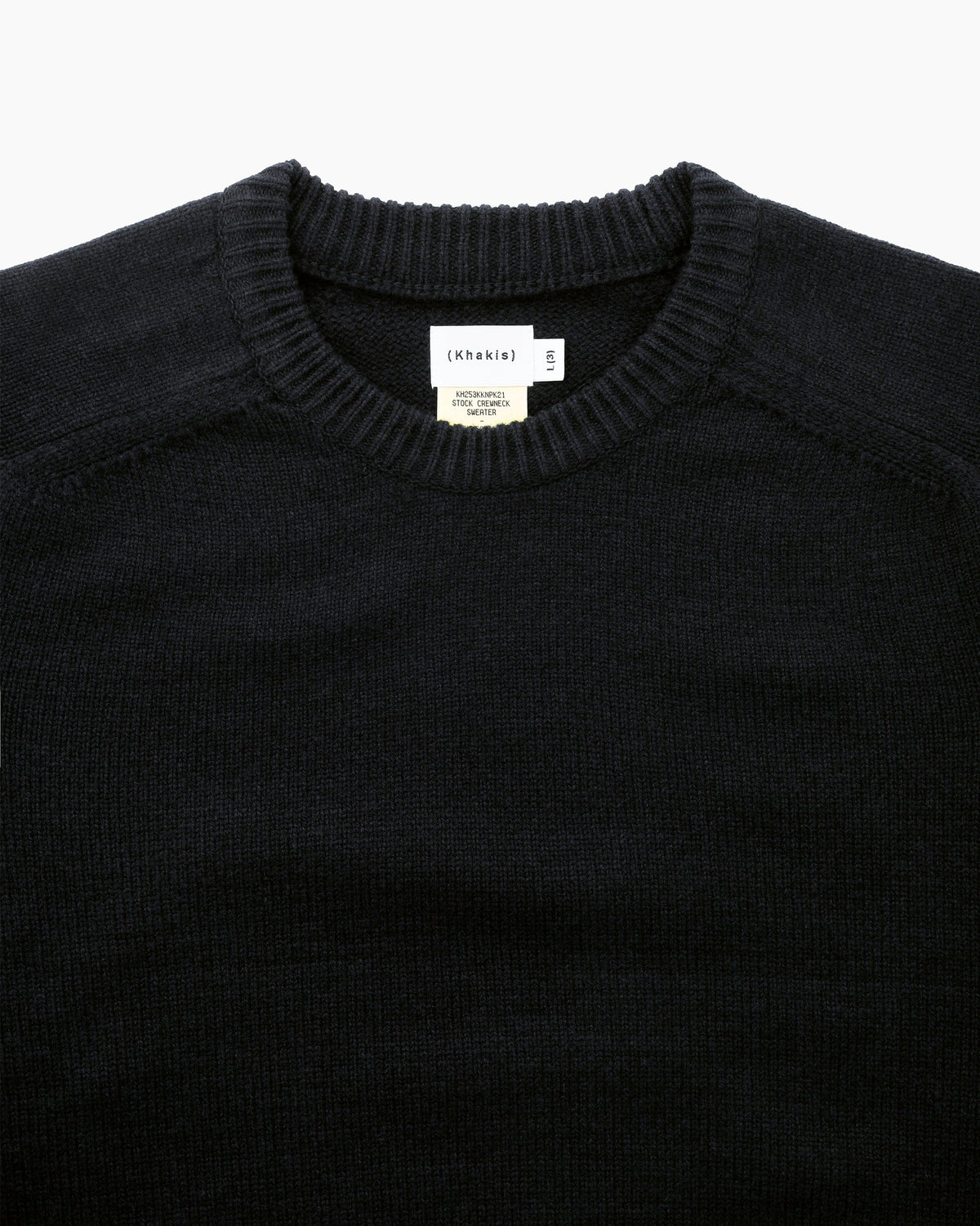 Khakis - Stock Crewneck Sweater (Dark Navy) product image 2 | TRAB K-Fashion Australia