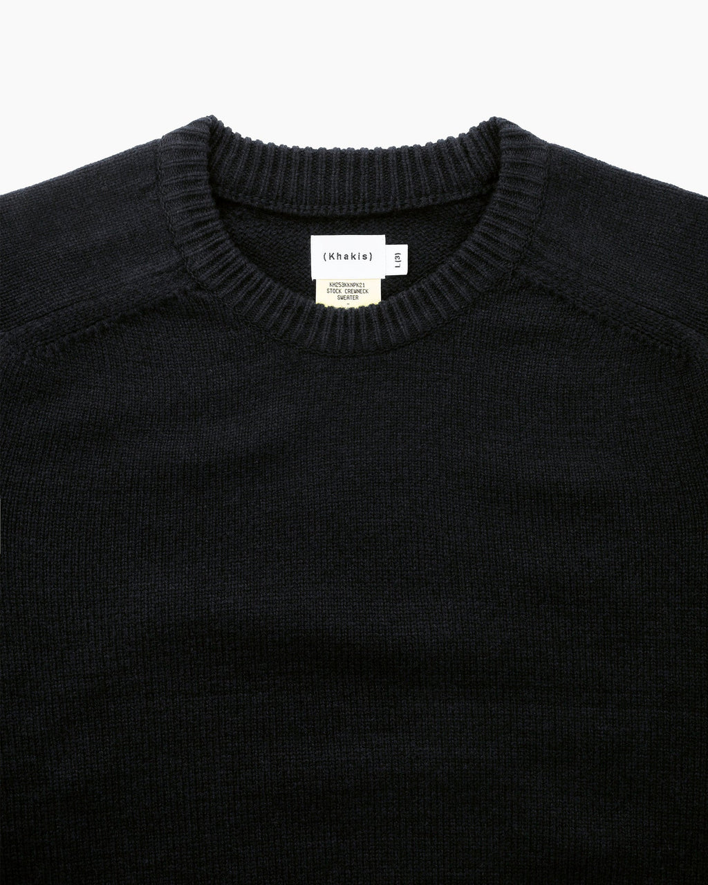 Khakis - Stock Crewneck Sweater (Dark Navy) product image 2 | TRAB K-Fashion Australia