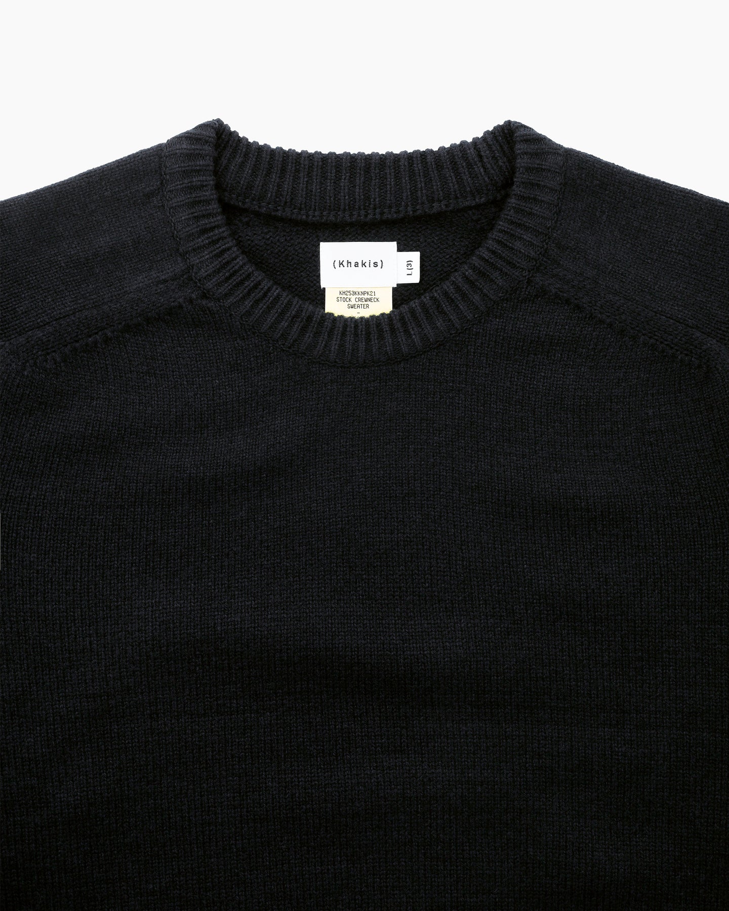 Khakis - Stock Crewneck Sweater (Dark Navy) product image 2 | TRAB K-Fashion Australia