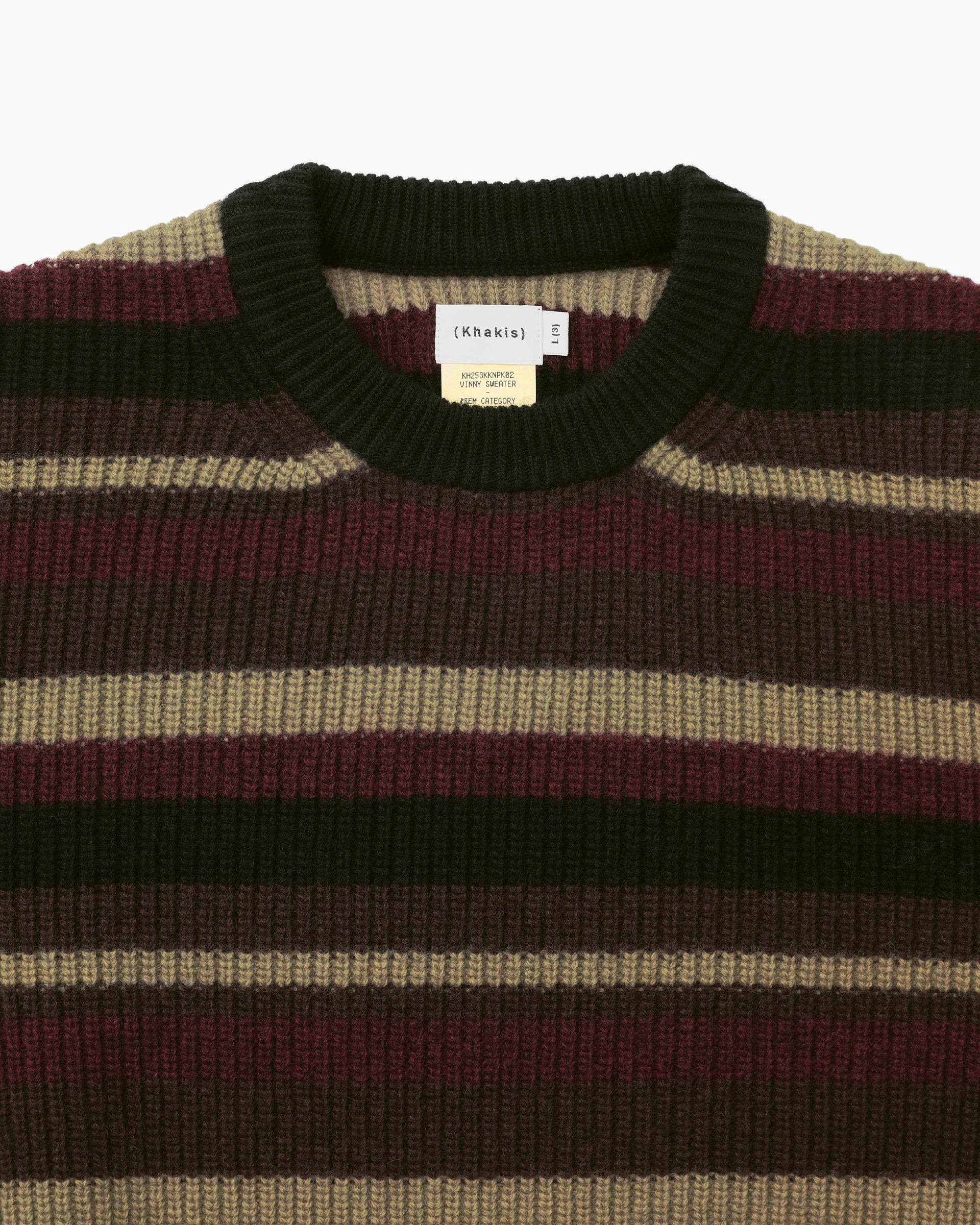 Khakis - Vinny Sweater (Burgundy) product image 2 | TRAB K-Fashion Australia