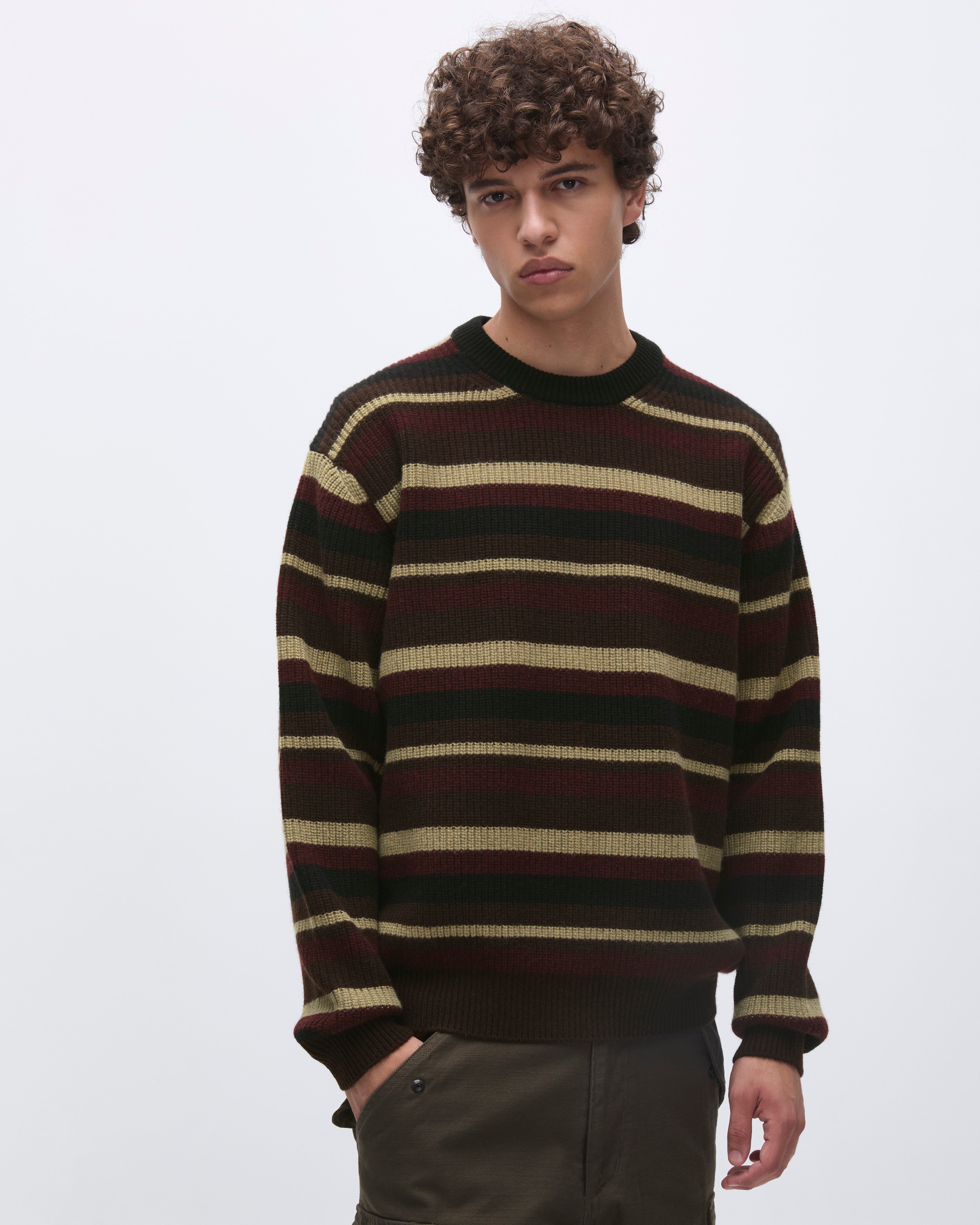 Khakis - Vinny Sweater (Burgundy) product image 5 | TRAB K-Fashion Australia