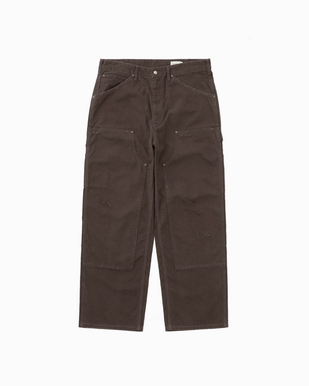 Khakis - Washed Carpenter Pant (Brown) product image 1 | TRAB K-Fashion Australia