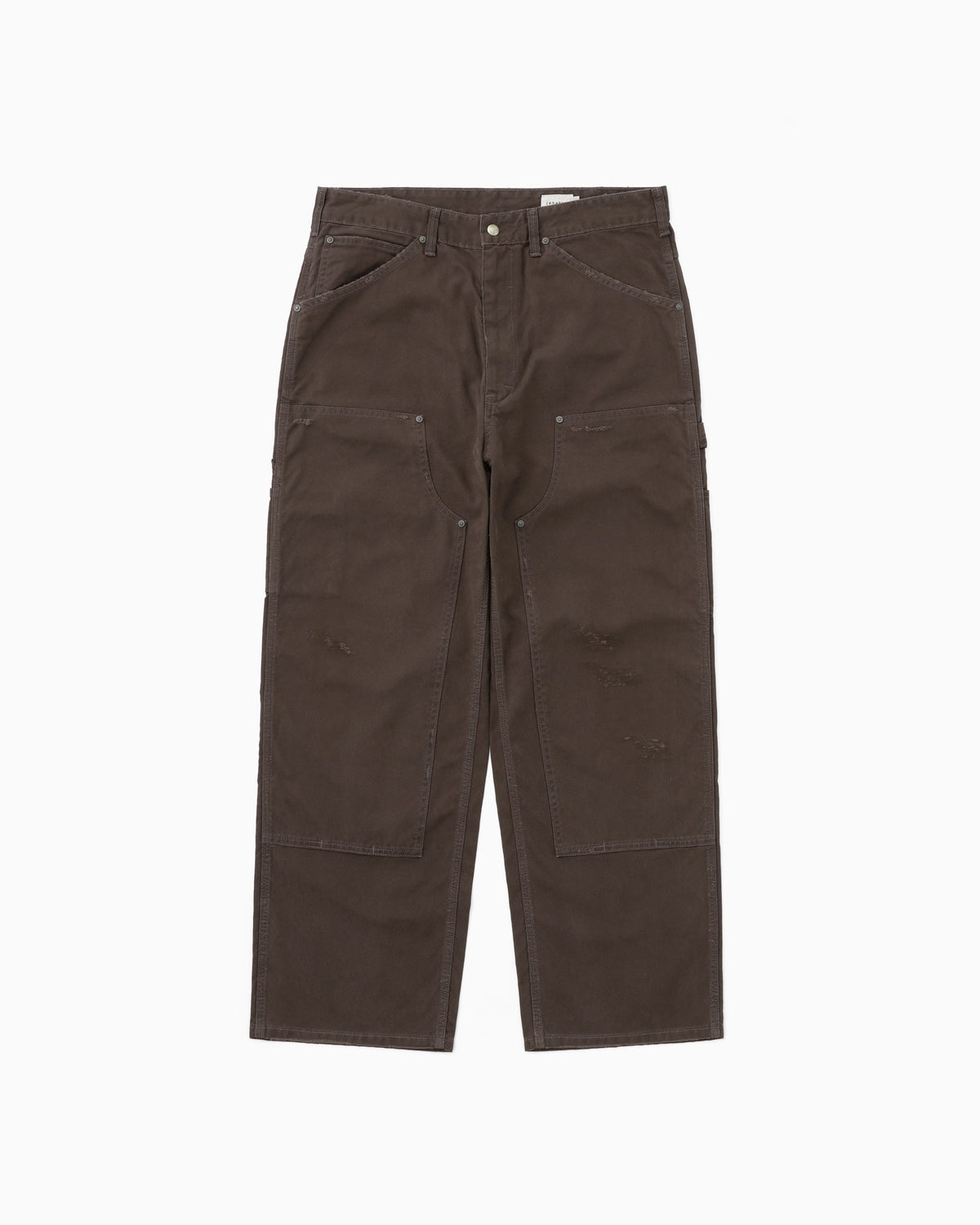 Khakis - Washed Carpenter Pant (Brown) product image 1 | TRAB K-Fashion Australia