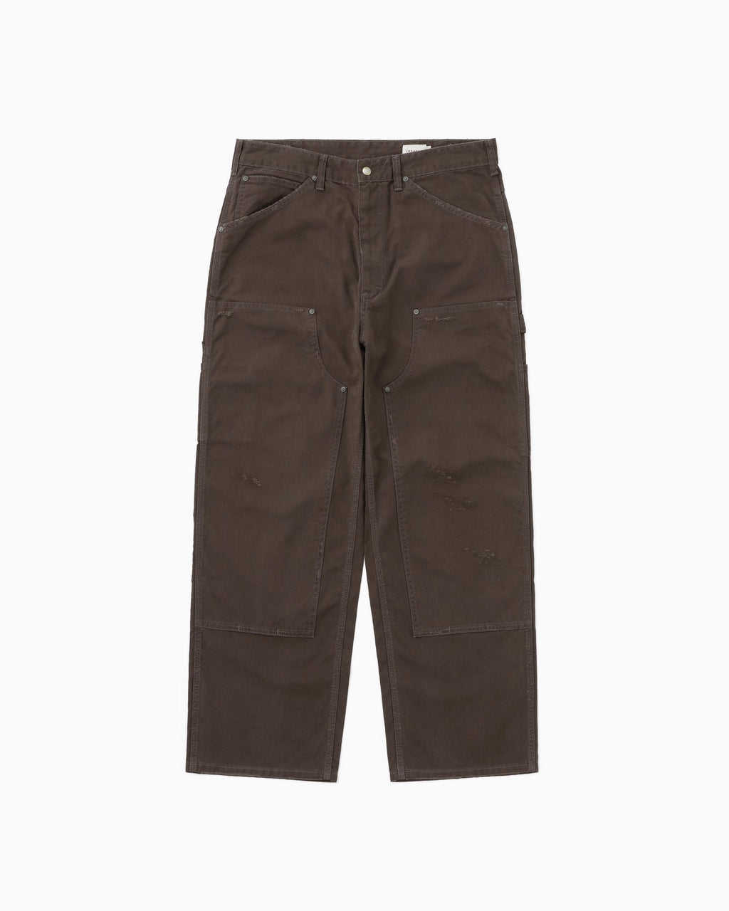 Khakis - Washed Carpenter Pant (Brown) product image 1 | TRAB K-Fashion Australia