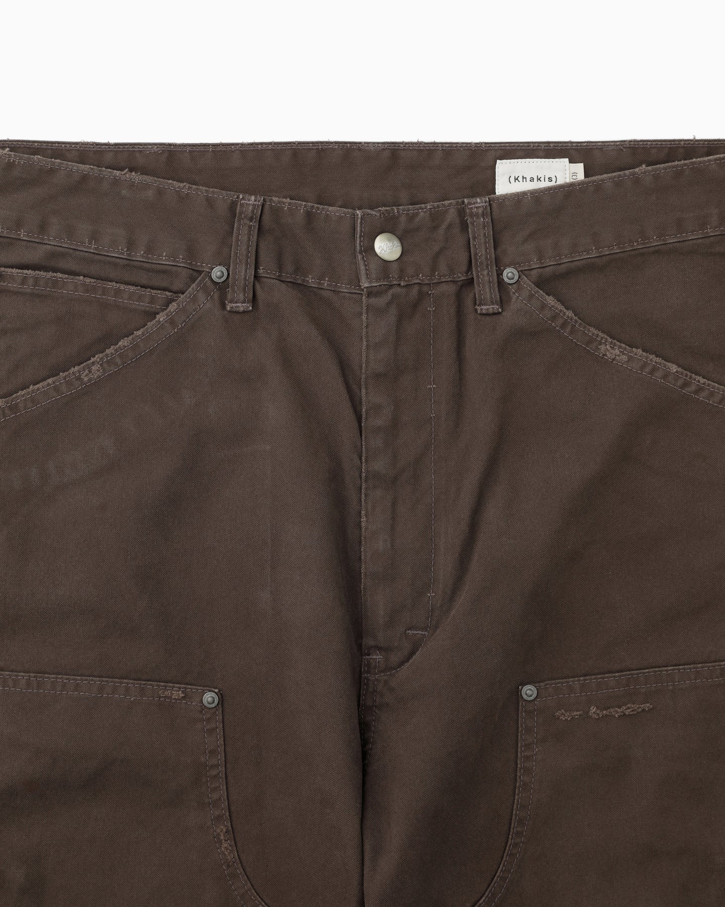 Khakis - Washed Carpenter Pant (Brown) product image 2 | TRAB K-Fashion Australia