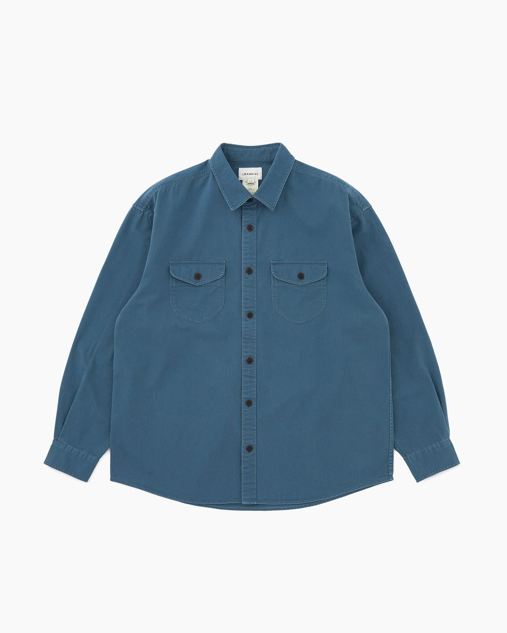 Khakis - Washed Scout Shirt Slate (Blue) product image 1 | TRAB K-Fashion Australia