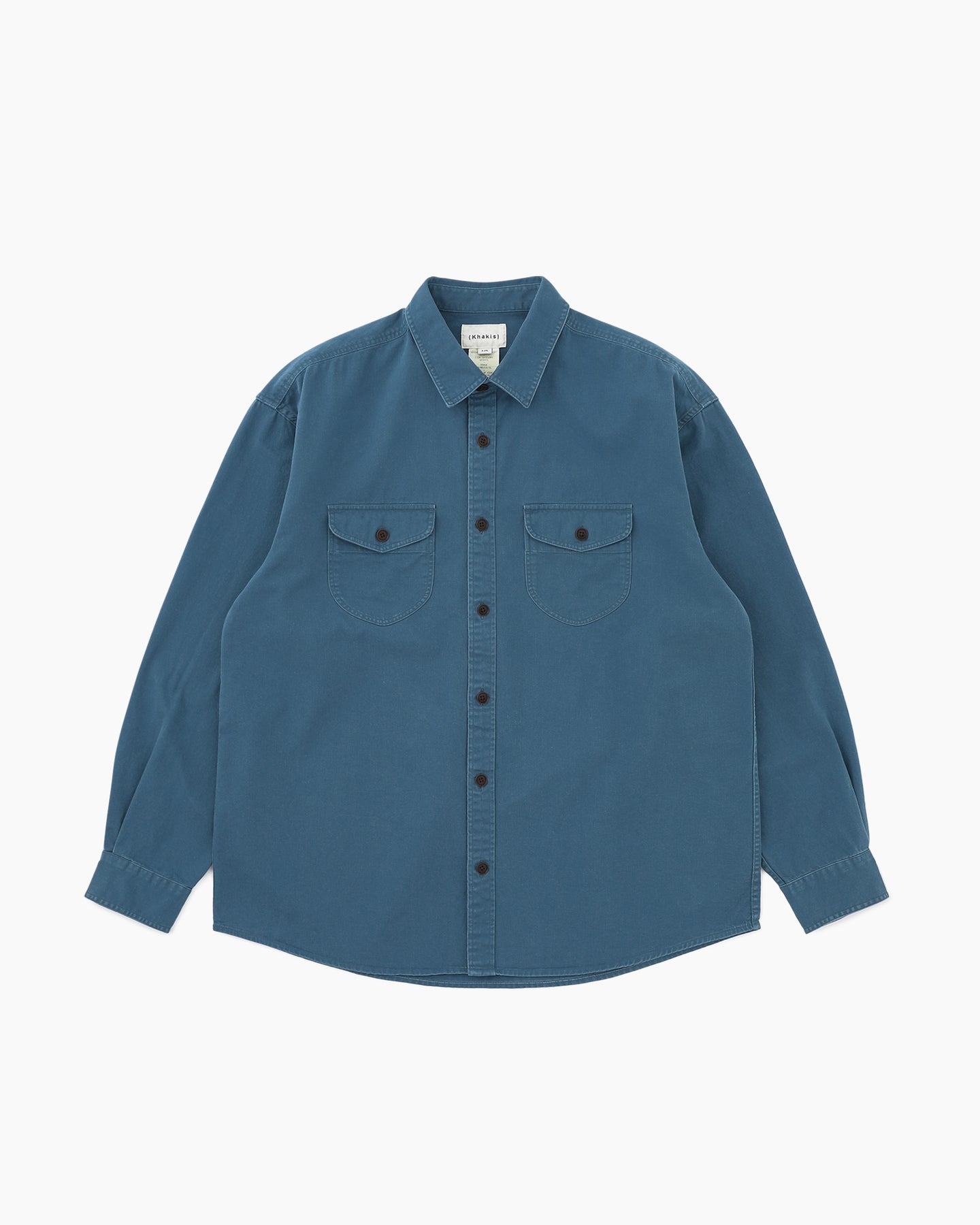 Khakis - Washed Scout Shirt Slate (Blue) product image 1 | TRAB K-Fashion Australia