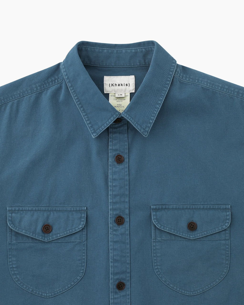 Khakis - Washed Scout Shirt Slate (Blue) product image 2 | TRAB K-Fashion Australia