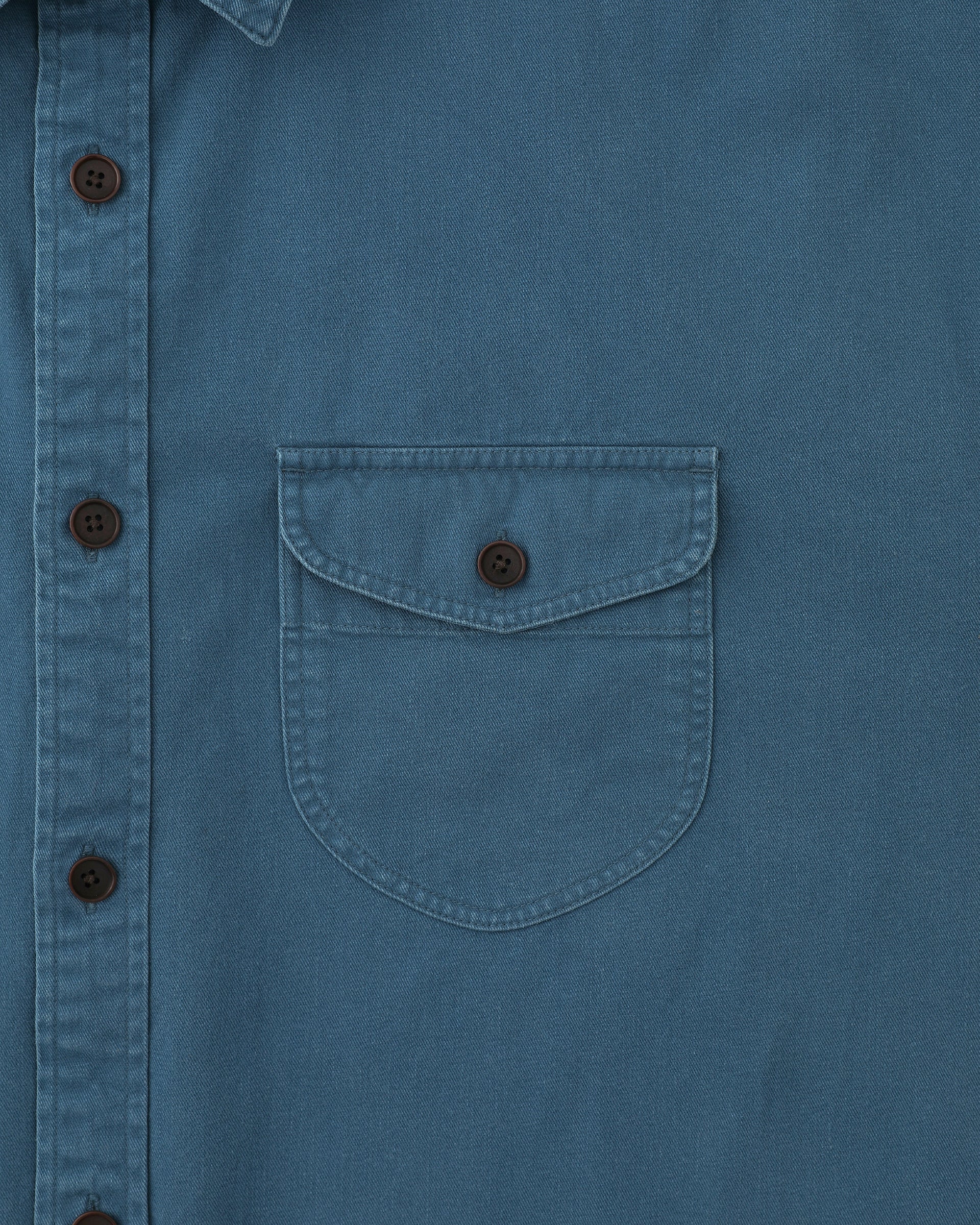 Khakis - Washed Scout Shirt (Slate Blue) product image 3 | TRAB K-Fashion Australia