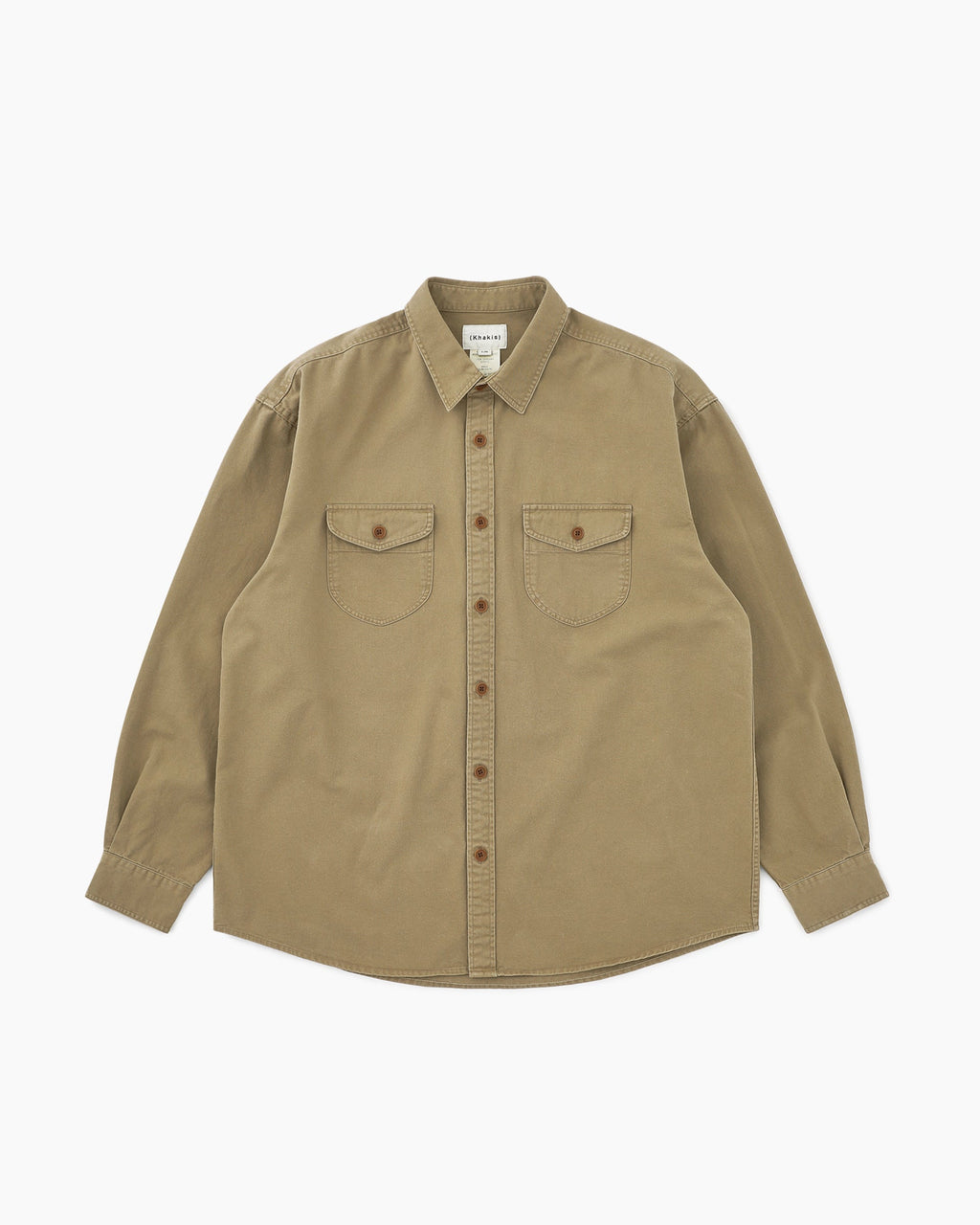 Khakis - Washed Scout Shirt (Tan) product image 1 | TRAB K-Fashion Australia