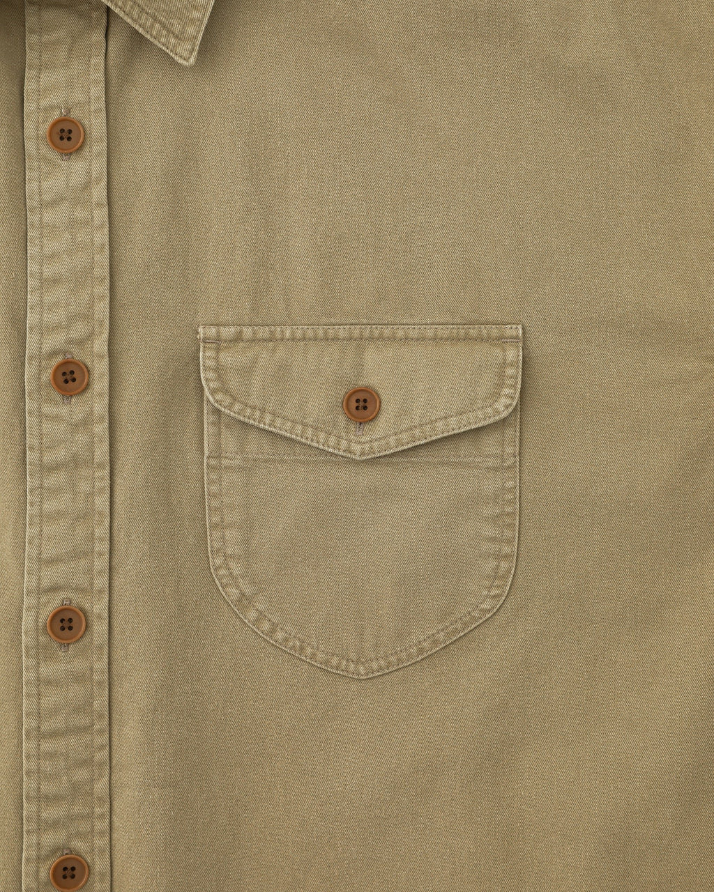 Khakis - Washed Scout Shirt (Tan) product image 3 | TRAB K-Fashion Australia