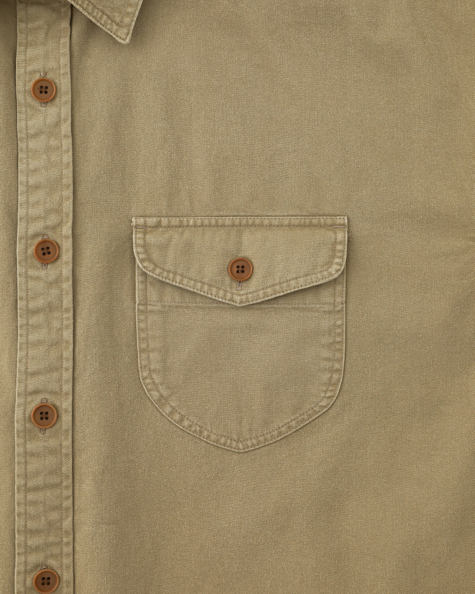 Khakis - Washed Scout Shirt (Tan) product image 3 | TRAB K-Fashion Australia