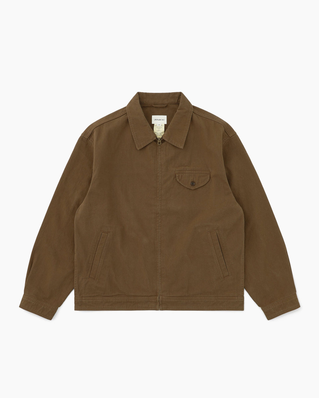 Khakis - Washed Swing Jacket (Brown) product image 1 | TRAB K-Fashion Australia