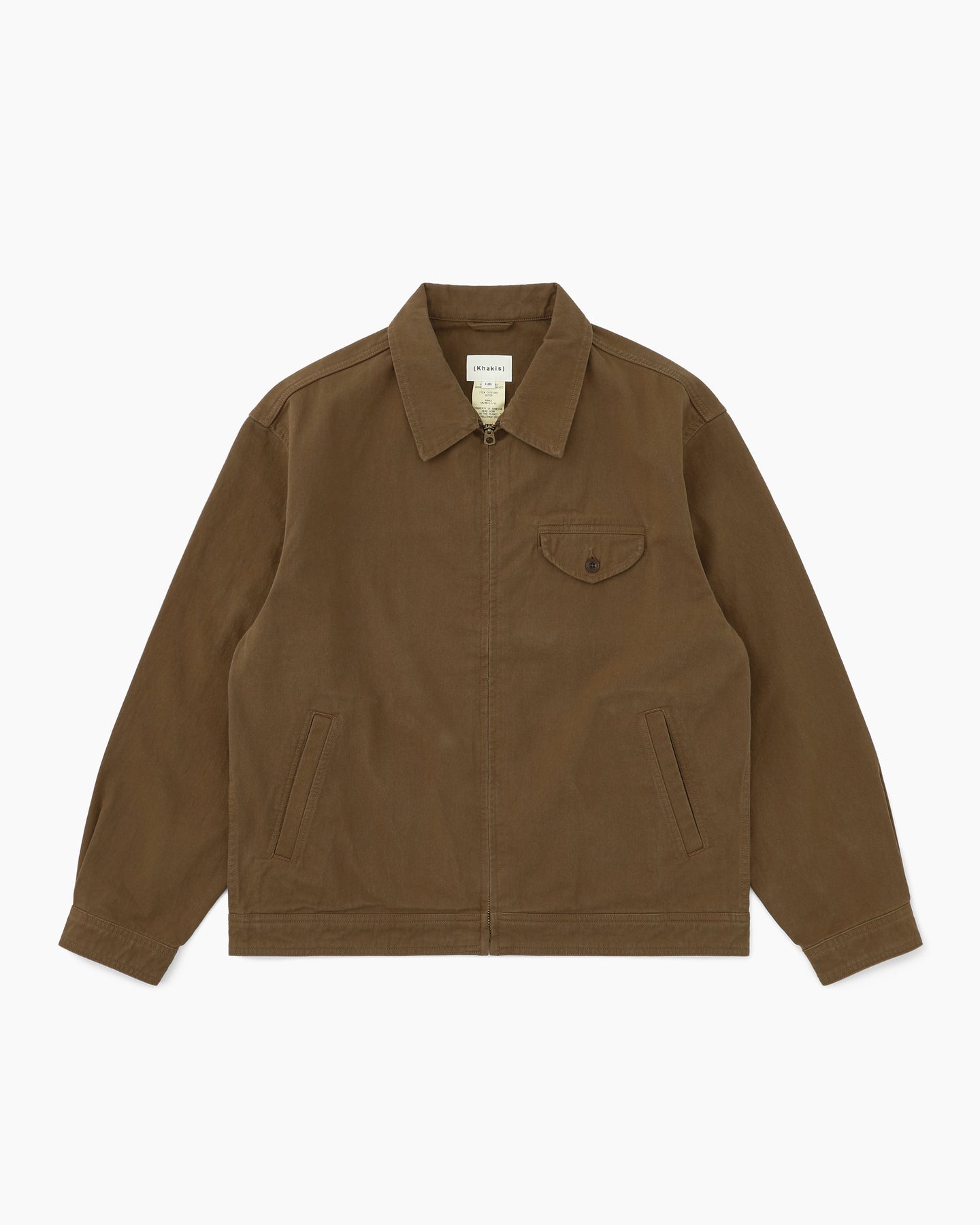 Khakis - Washed Swing Jacket (Brown) product image 1 | TRAB K-Fashion Australia
