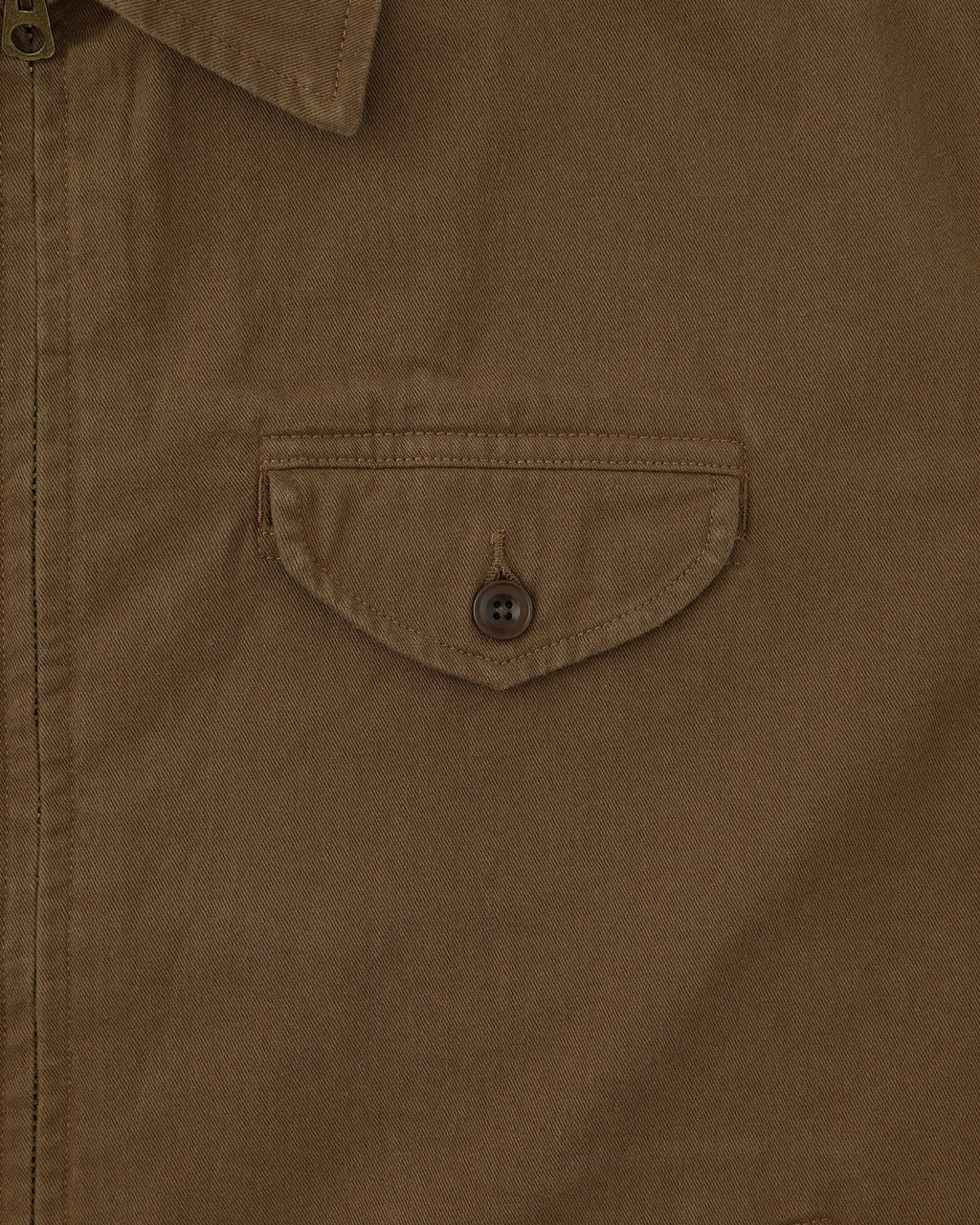 Khakis - Washed Swing Jacket (Brown) product image 4 | TRAB K-Fashion Australia