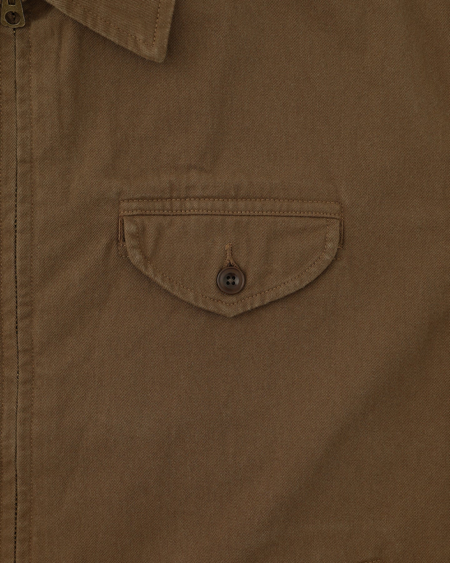 Khakis - Washed Swing Jacket (Brown) product image 4 | TRAB K-Fashion Australia