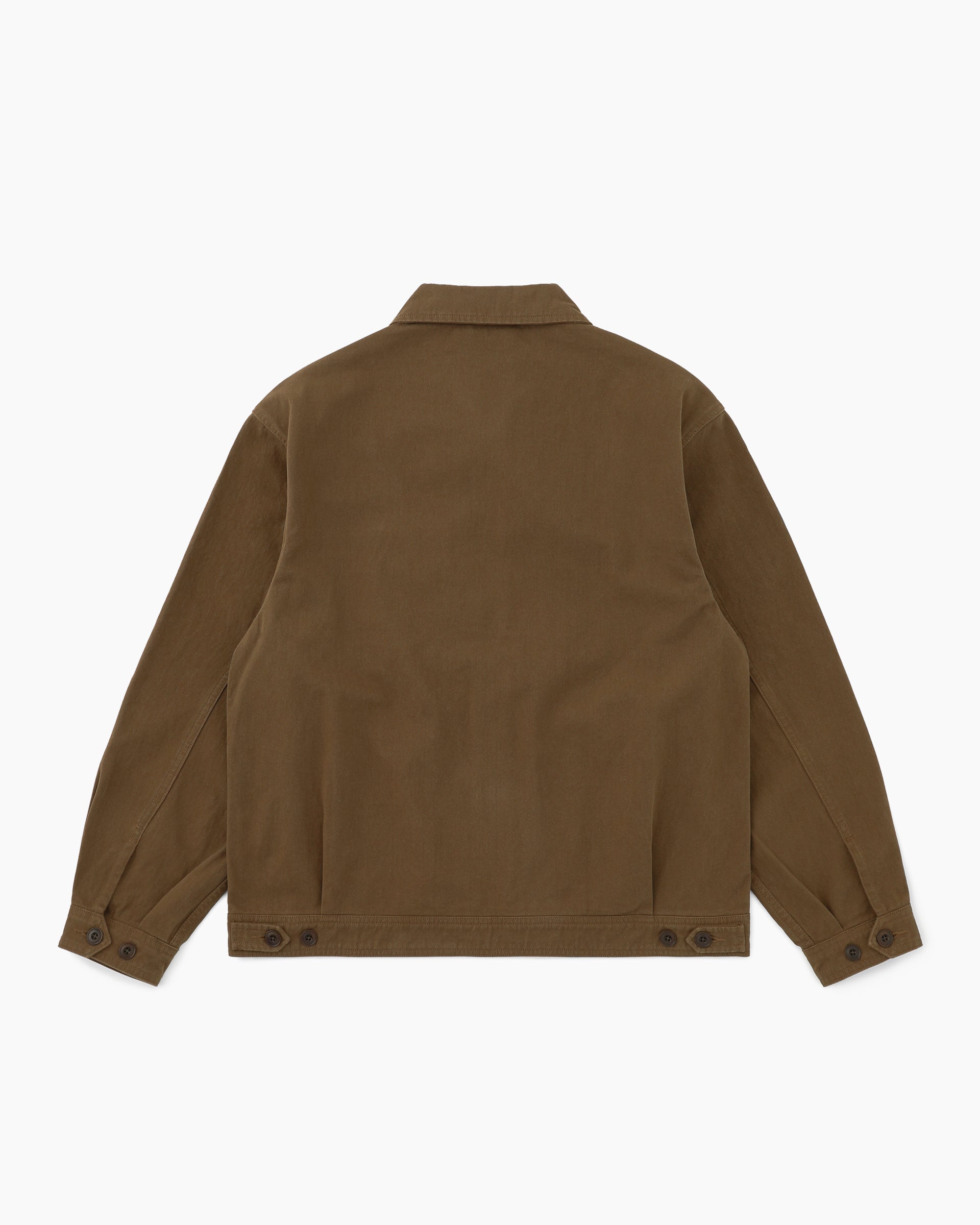 Khakis - Washed Swing Jacket (Brown) product image 6 | TRAB K-Fashion Australia