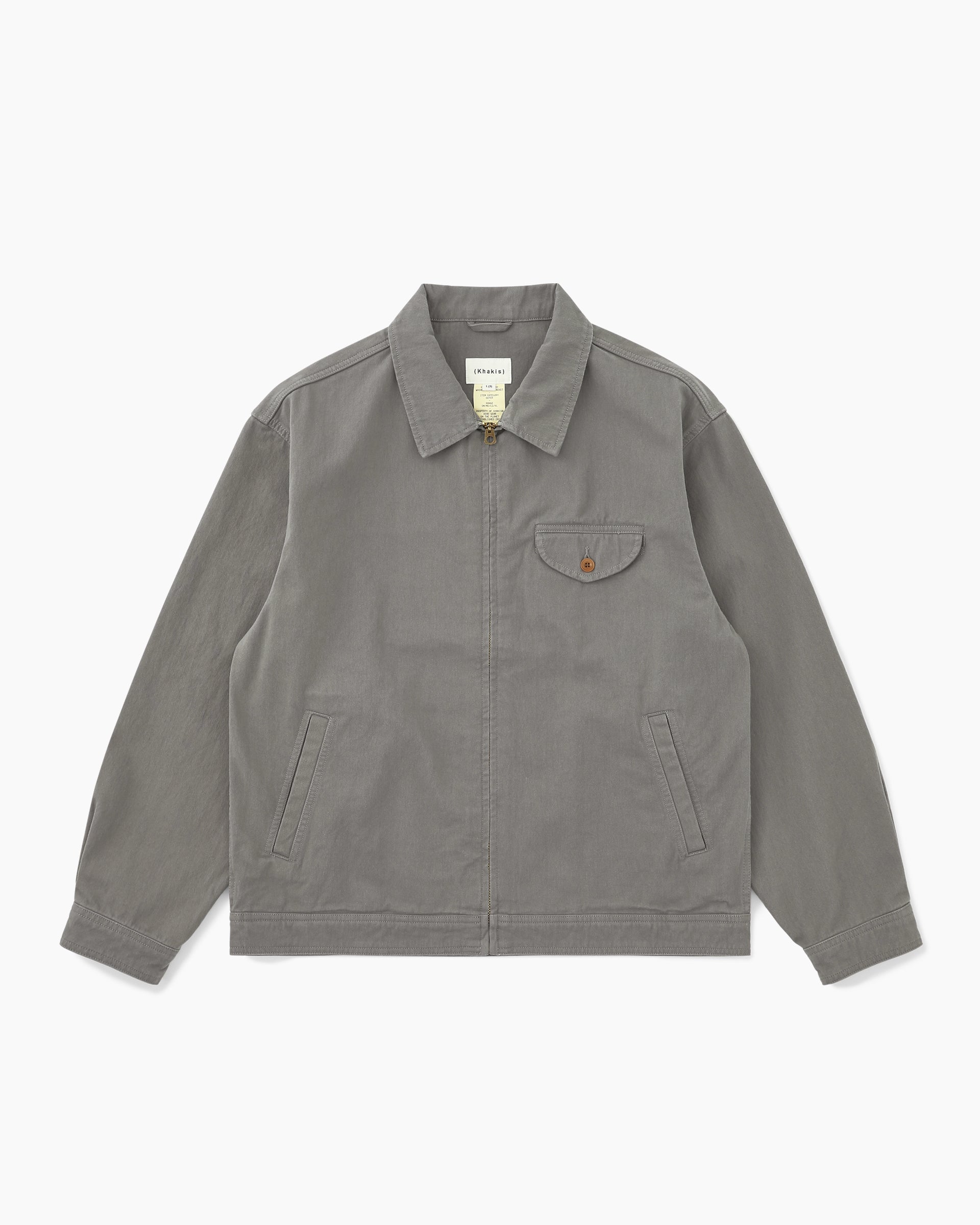 Khakis - Washed Swing Jacket (Grey) product image 1 | TRAB K-Fashion Australia