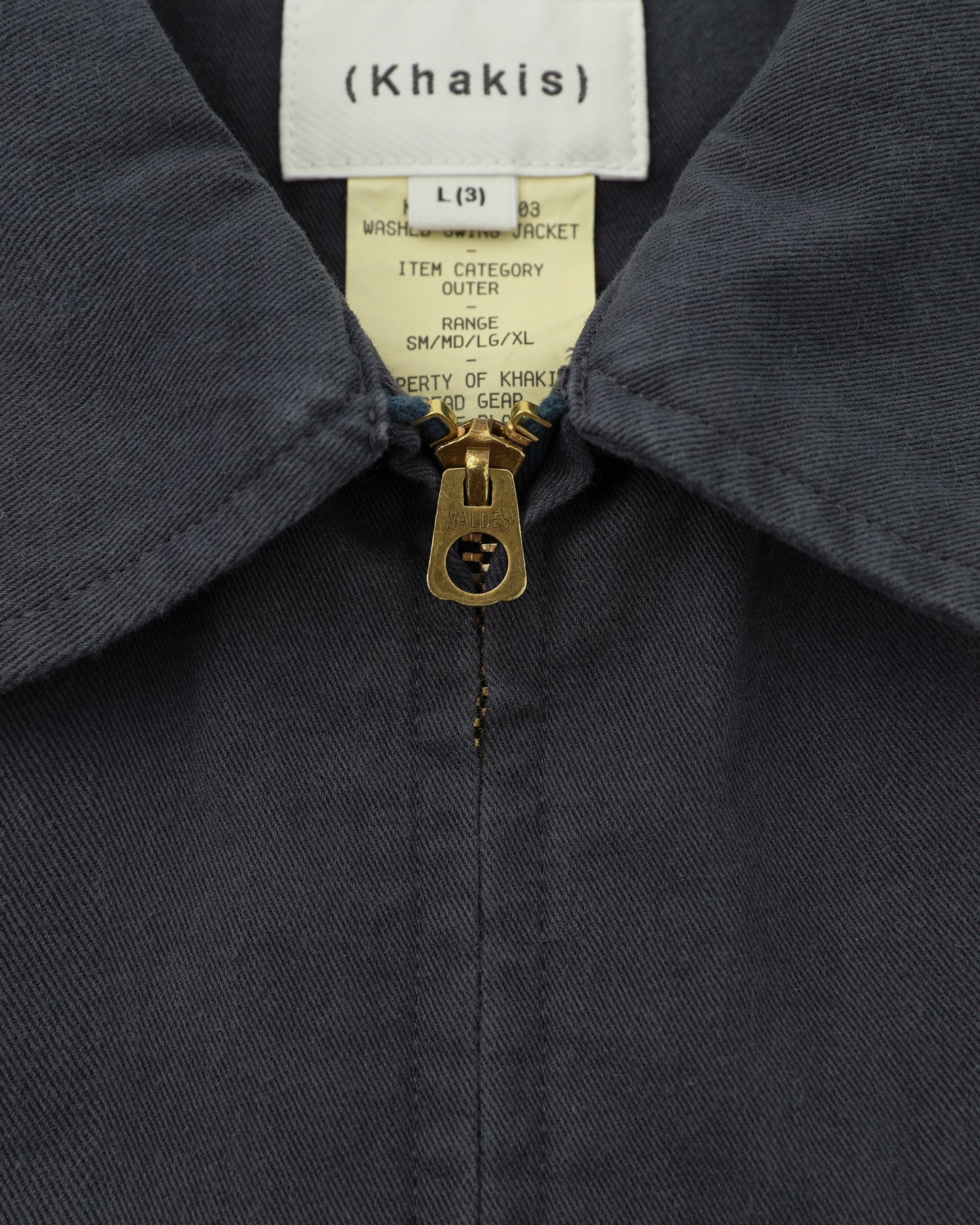 Khakis - Washed Swing Jacket (Navy) product image 3 | TRAB K-Fashion Australia