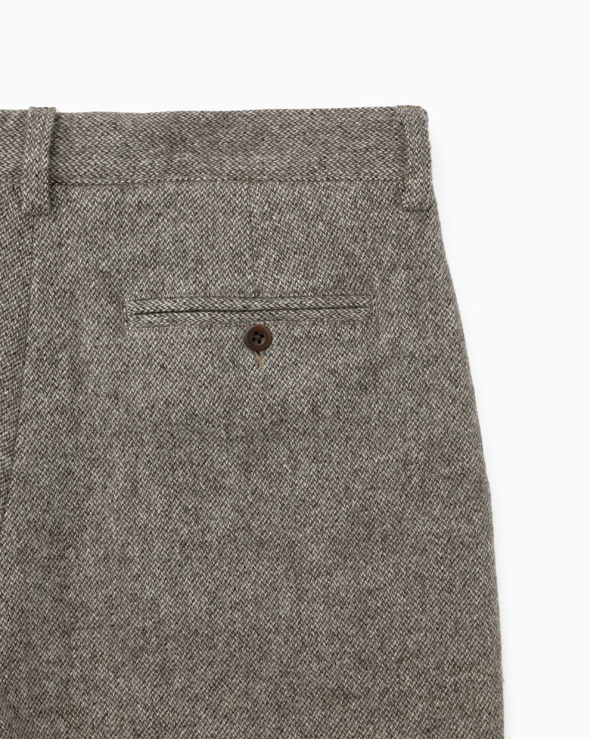 Khakis - Wool Common Pant (Brown) product image 5 | TRAB K-Fashion Australia