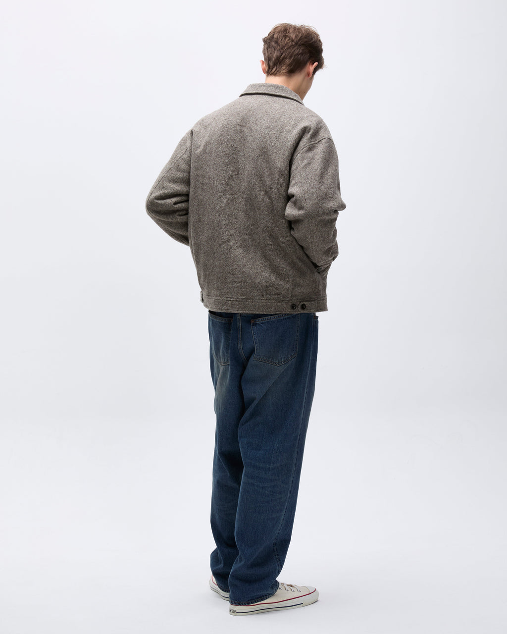 Khakis - Wool Swing Jacket (Brown) product image 7 | TRAB K-Fashion Australia