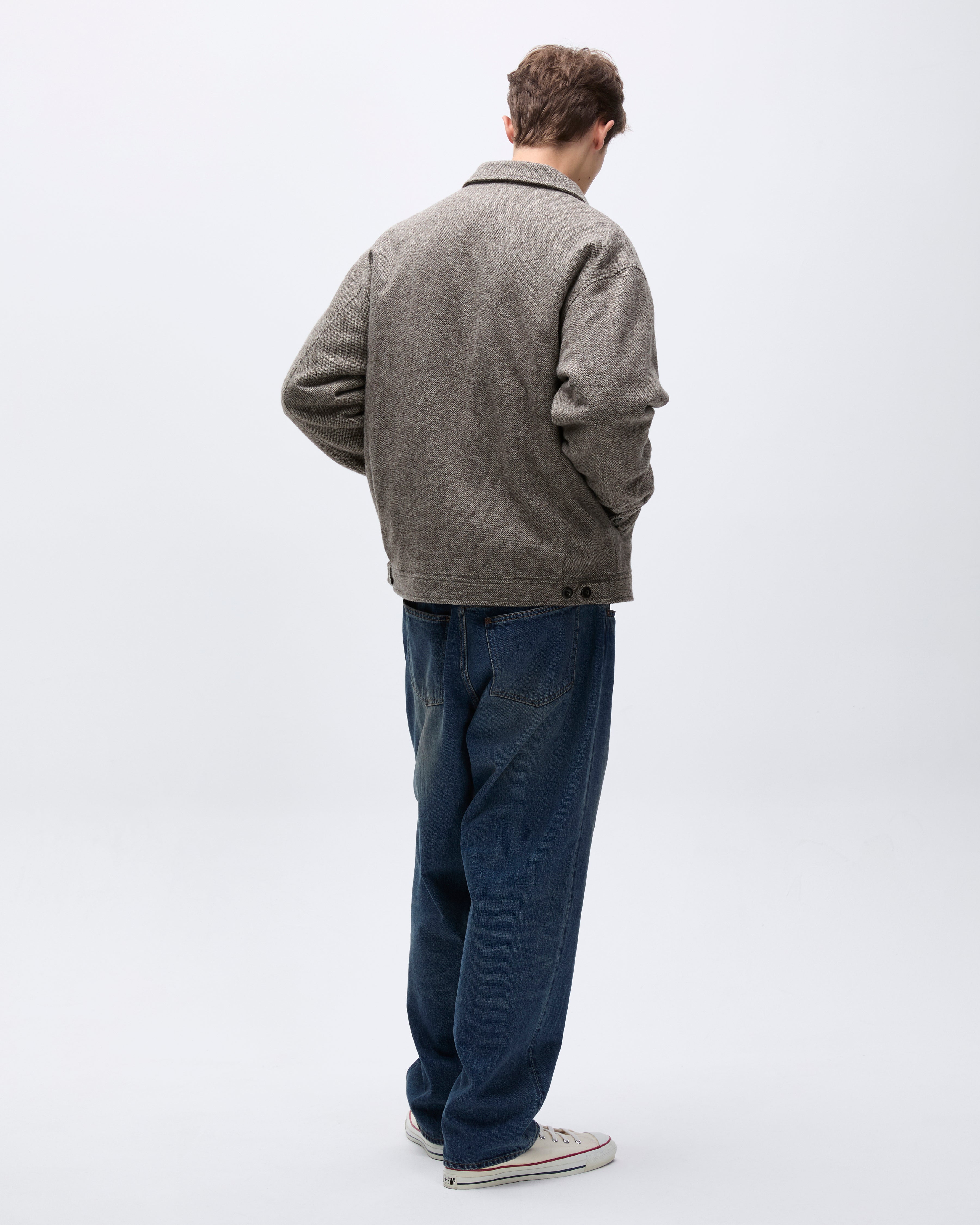 Khakis - Wool Swing Jacket (Brown) product image 7 | TRAB K-Fashion Australia