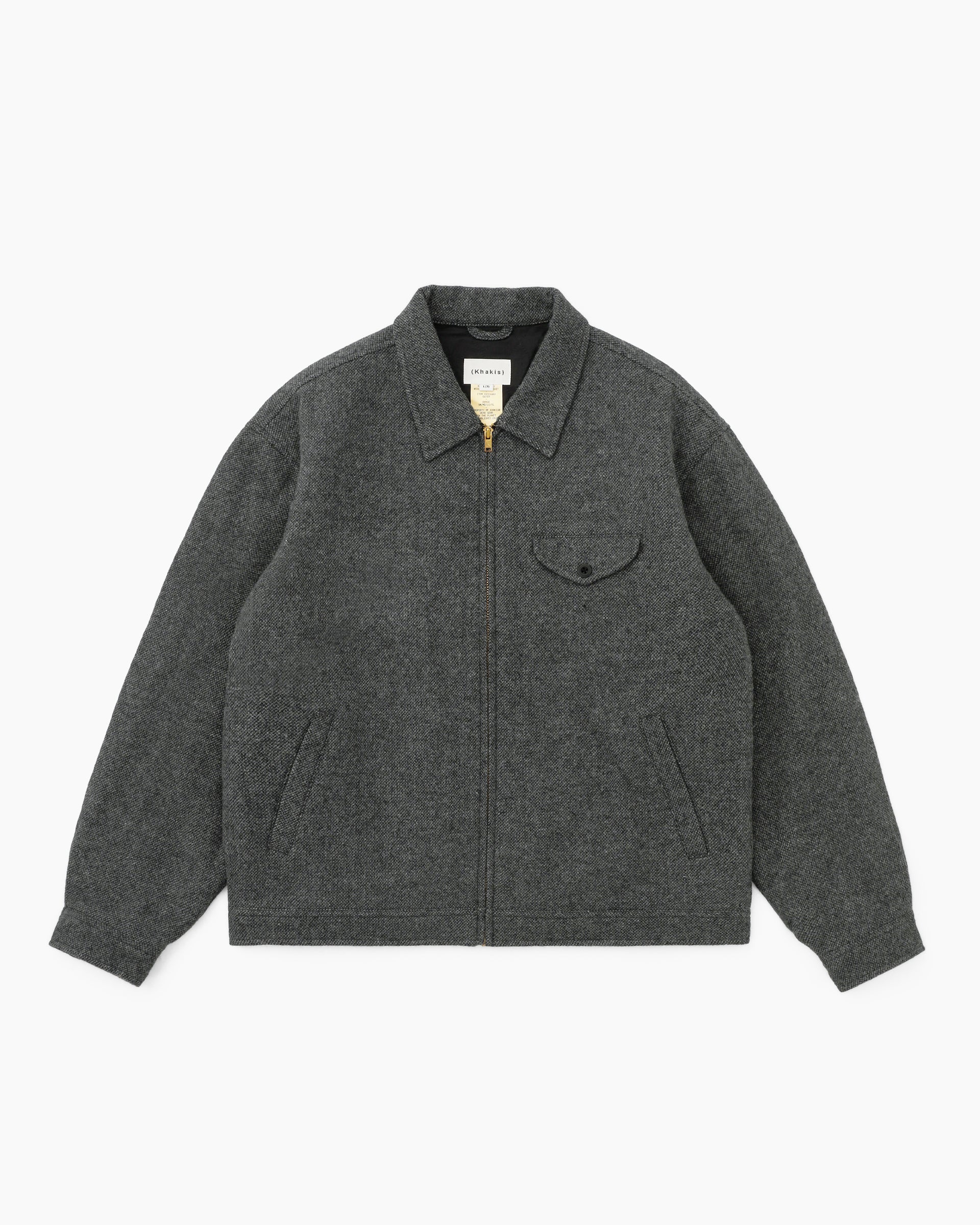 Khakis - Wool Swing Jacket (Charcoal) product image 1 | TRAB K-Fashion Australia