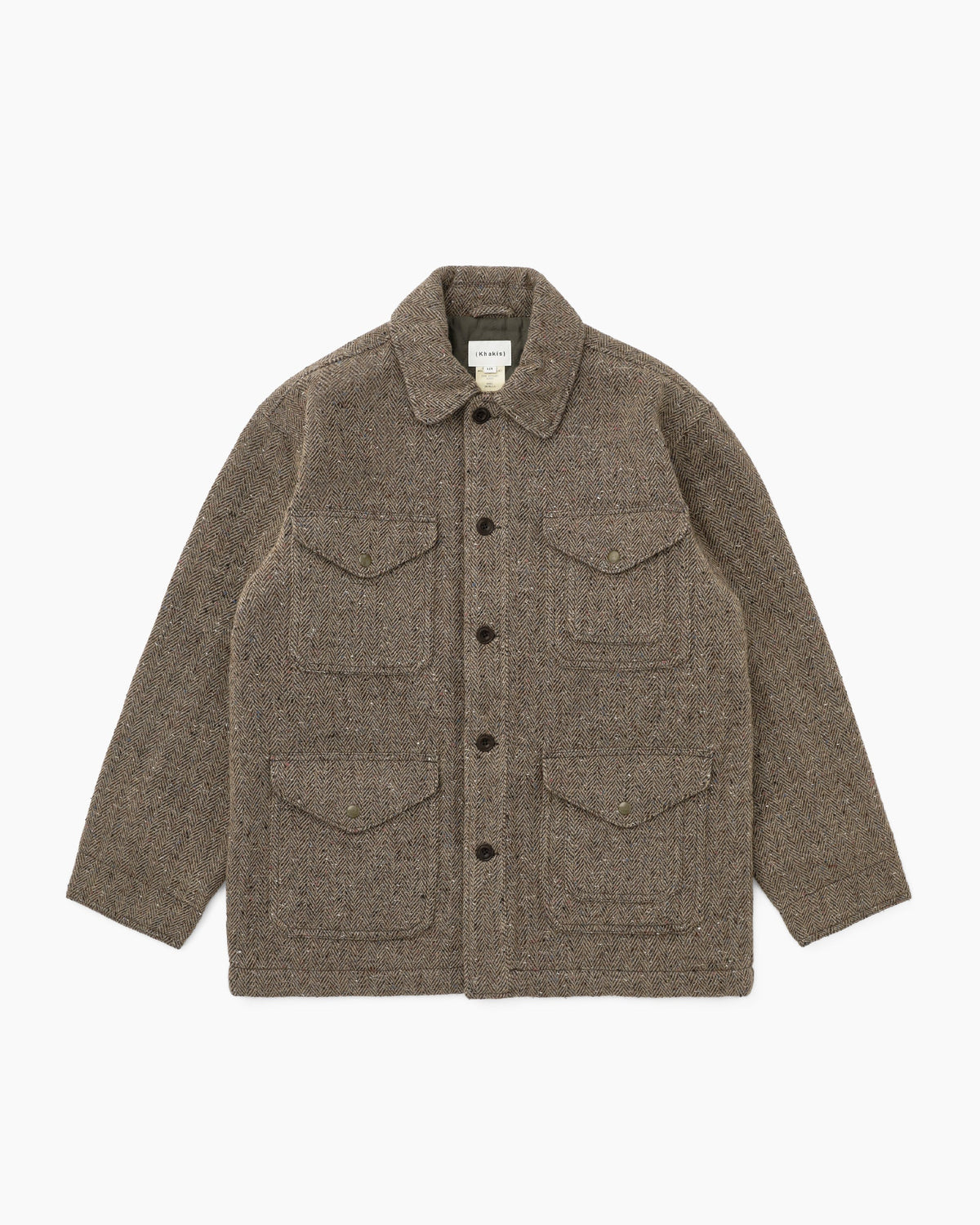 Khakis - Wool Timber Jacket (Brown) product image 1 | TRAB K-Fashion Australia