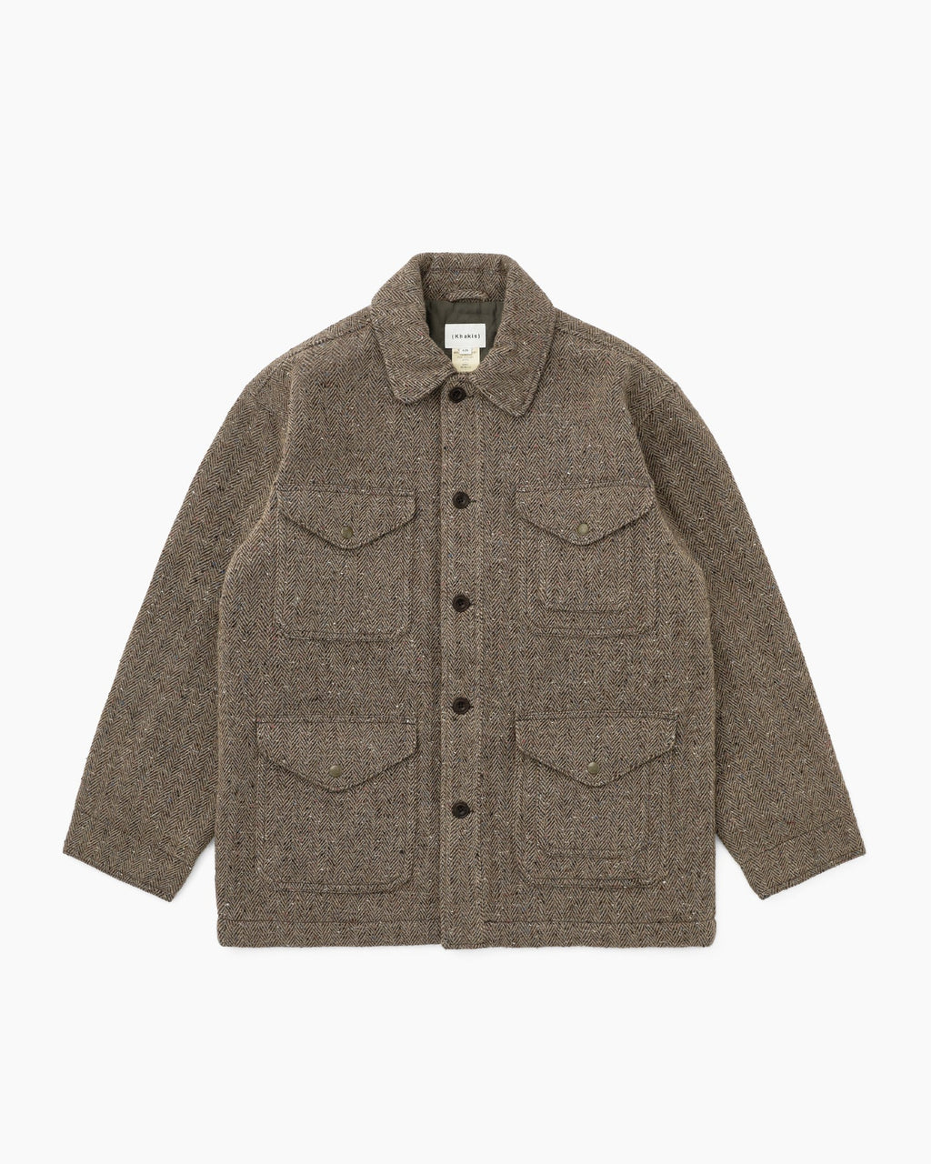 Khakis - Wool Timber Jacket (Brown) product image 1 | TRAB K-Fashion Australia