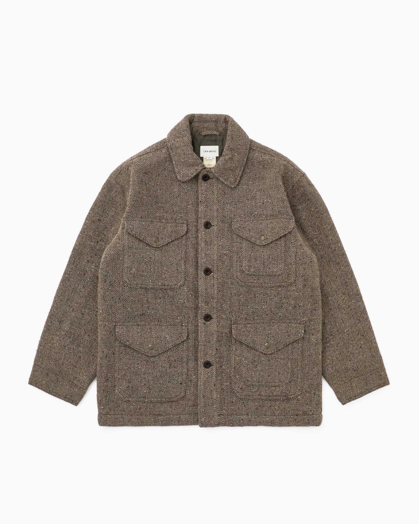 Khakis - Wool Timber Jacket (Brown) product image 1 | TRAB K-Fashion Australia