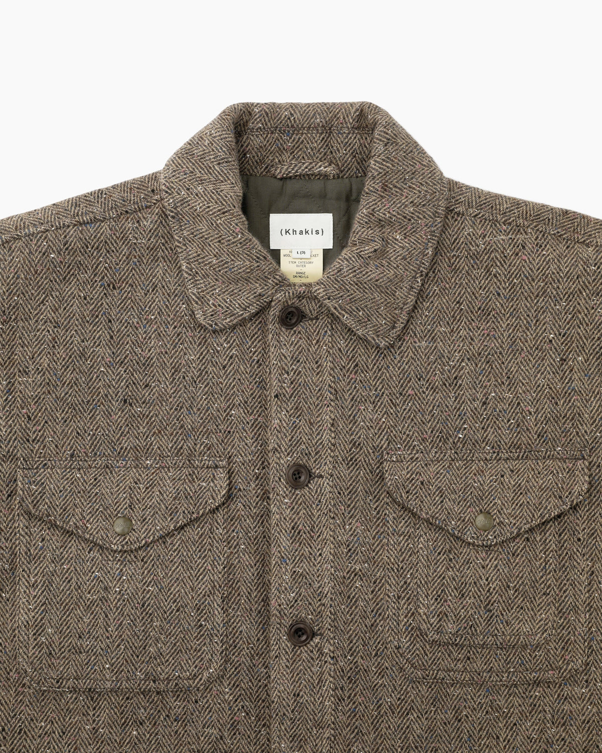 Khakis - Wool Timber Jacket (Brown) product image 2 | TRAB K-Fashion Australia